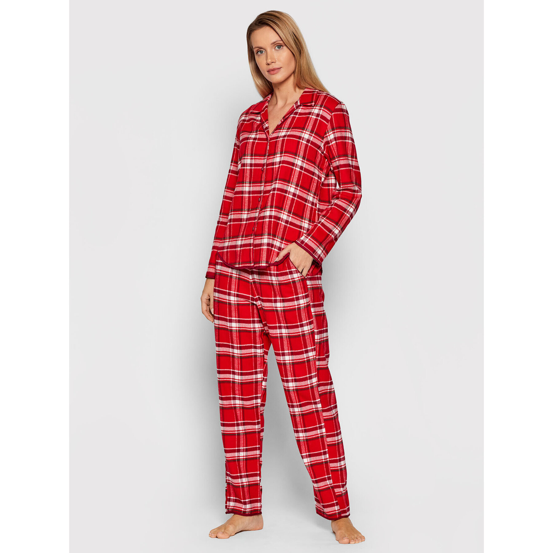 Cyberjammies Долнище на пижама Robyn 4984 Червен - Pepit.bg