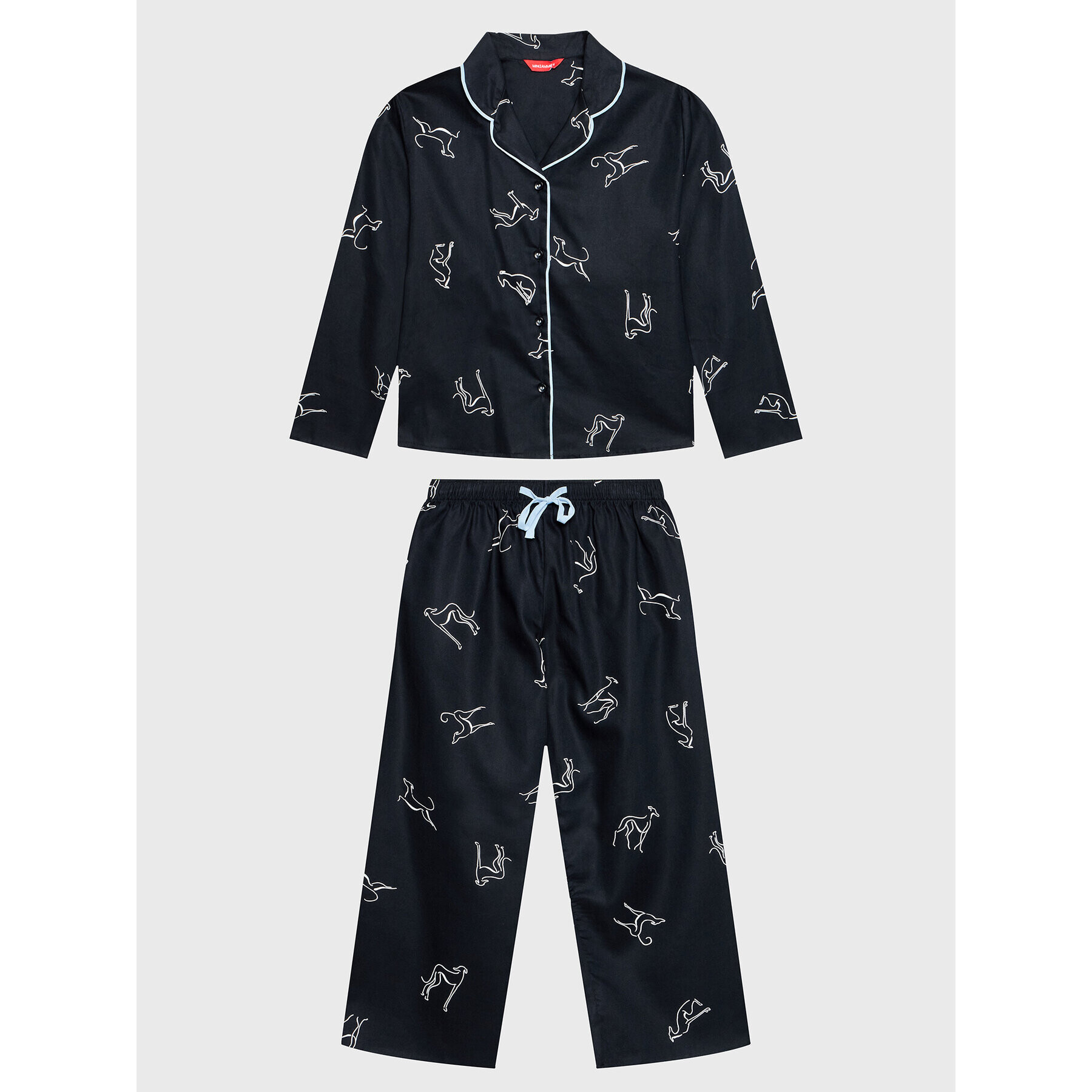 Cyberjammies Пижама Beth 5923 Черен Relaxed Fit - Pepit.bg