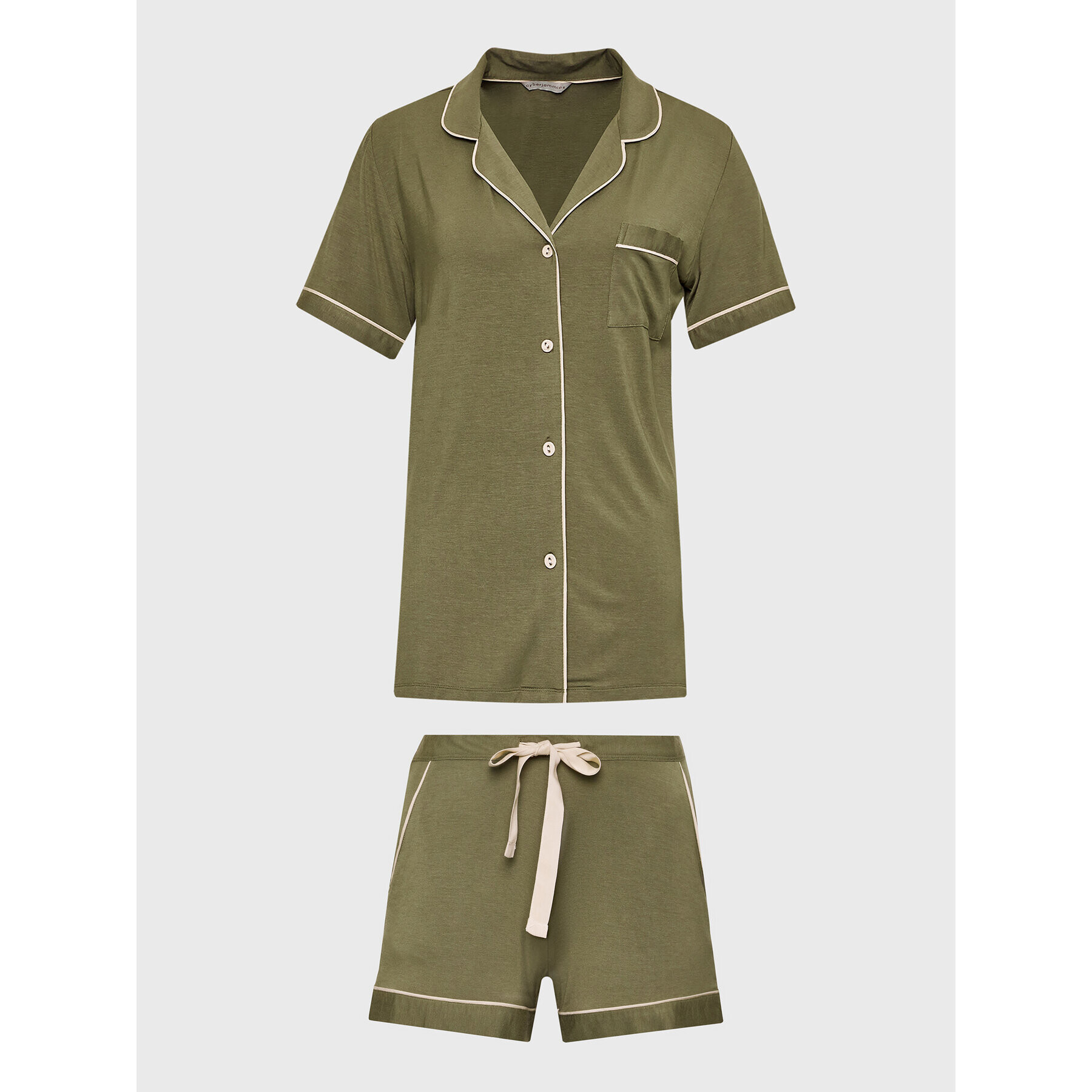 Cyberjammies Пижама Savannah CY9673 Зелен Regular Fit - Pepit.bg