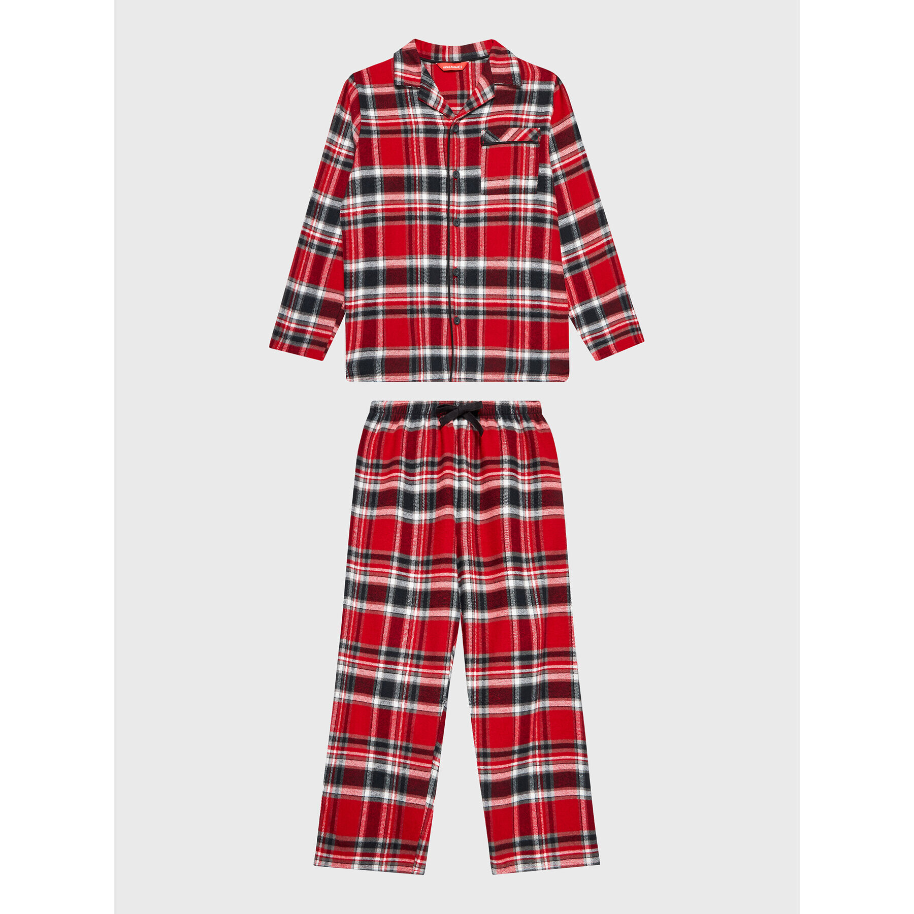 Cyberjammies Пижама Windsor 6724 Червен Relaxed Fit - Pepit.bg