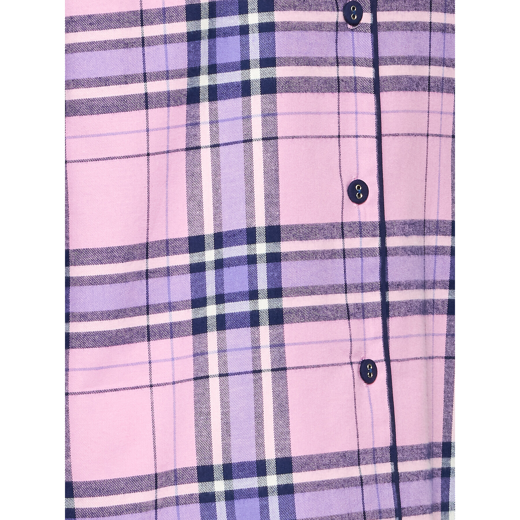 Cyberjammies Тениска на пижама Brushed Check 9463 Розов Regular Fit - Pepit.bg