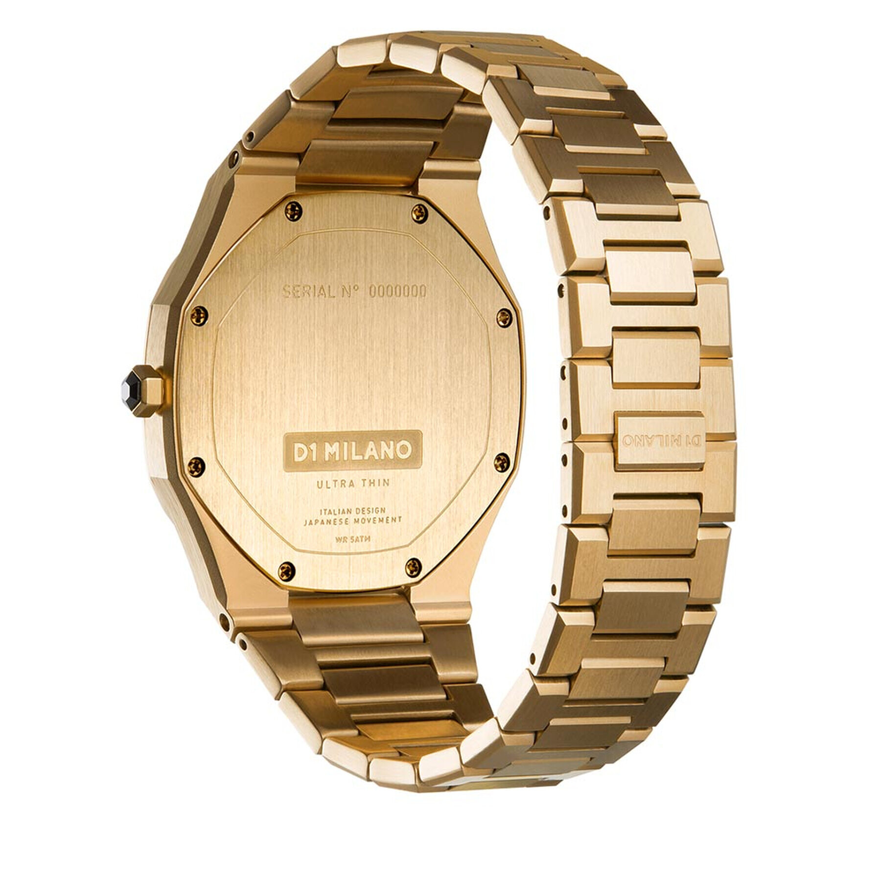 D1 Milano Часовник Ultra Thin UTBL03 Златист - Pepit.bg