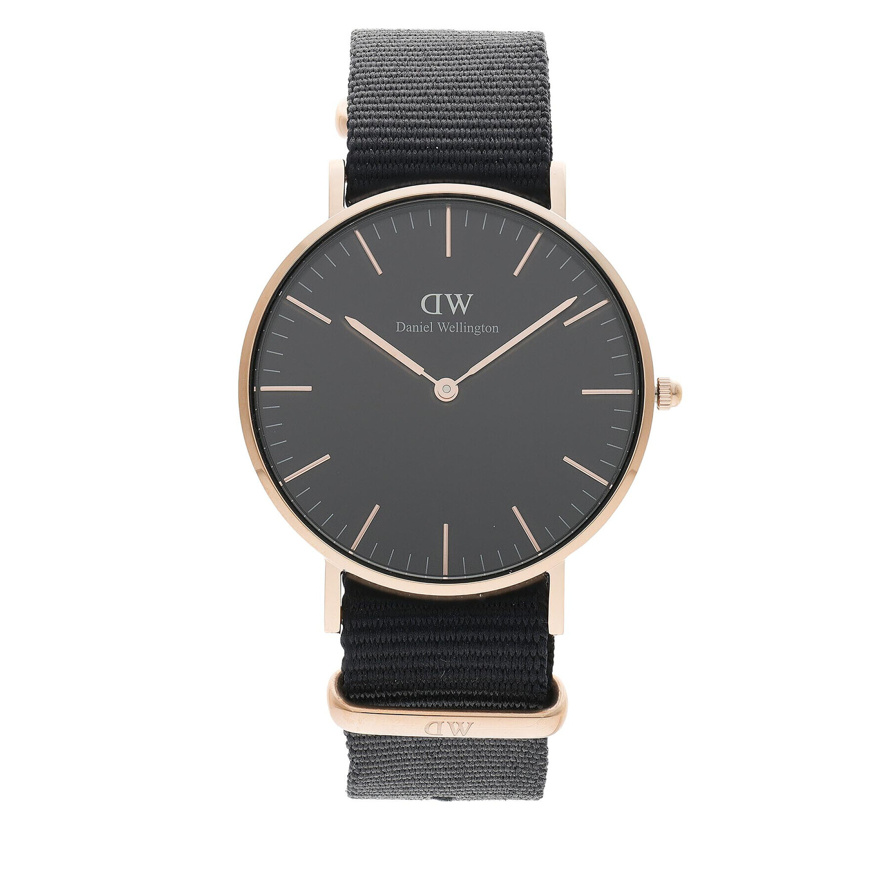 Daniel Wellington Часовник Classic Cornwall DW00100150 Черен - Pepit.bg