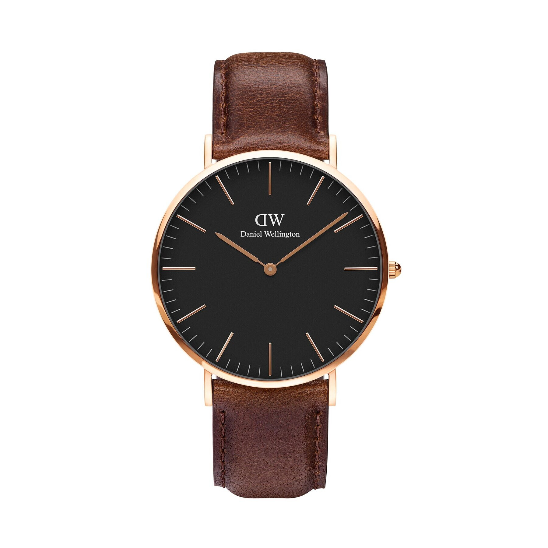 Daniel Wellington Часовник Classic DW00100125 Кафяв - Pepit.bg