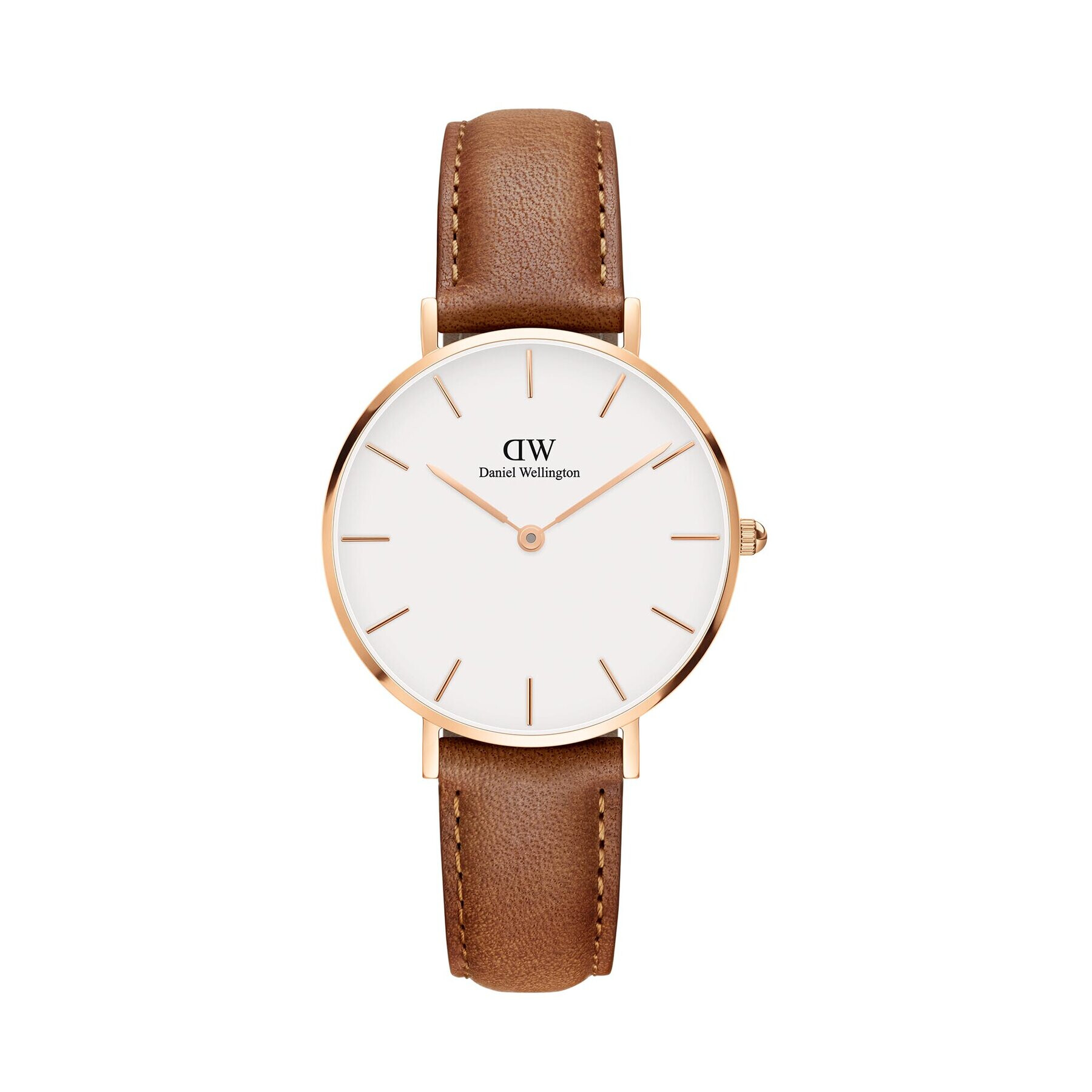 Daniel Wellington Часовник Classic Petite Durham DW00100172 Кафяв - Pepit.bg
