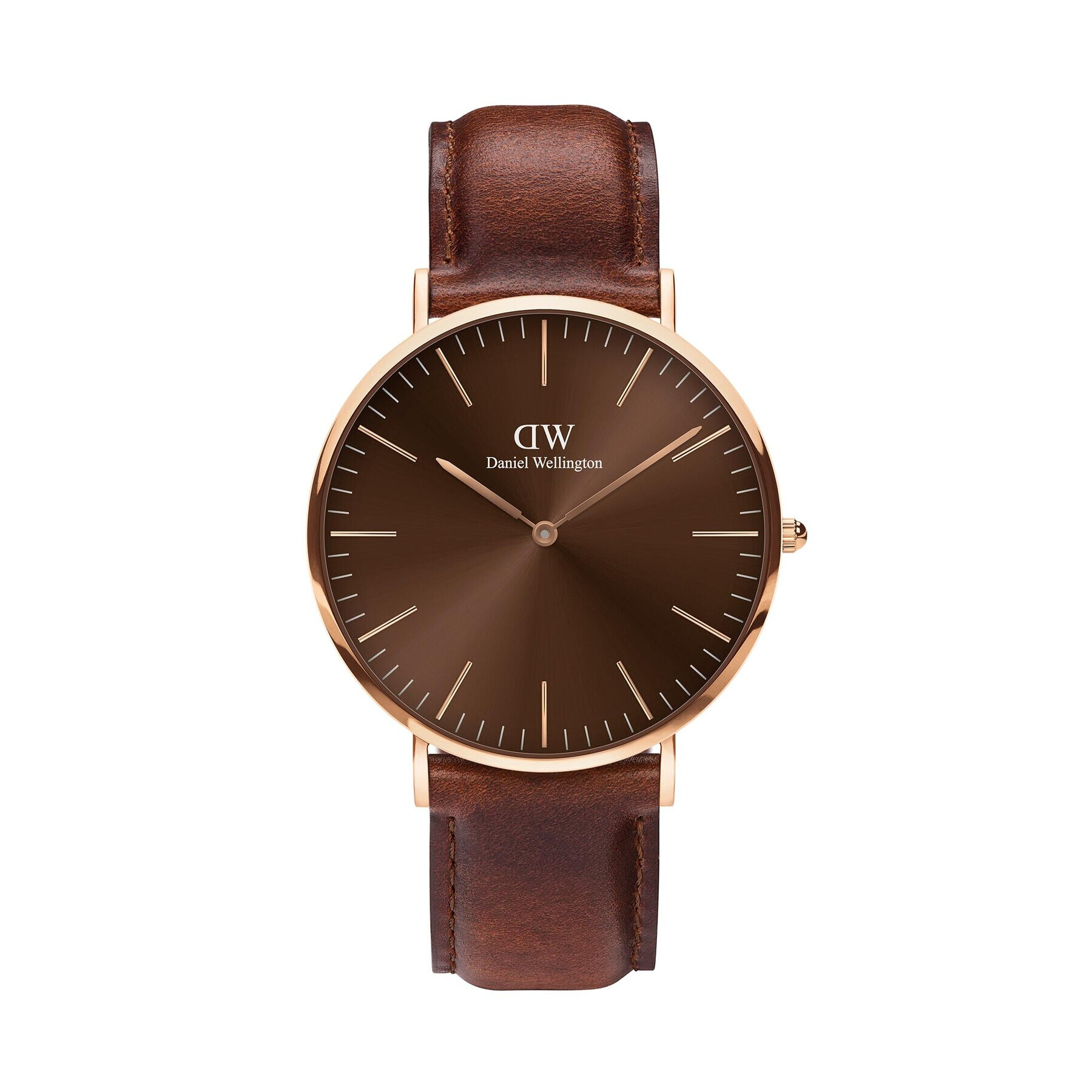 Daniel Wellington Часовник Classic St Mawes DW00100627 Кафяв - Pepit.bg