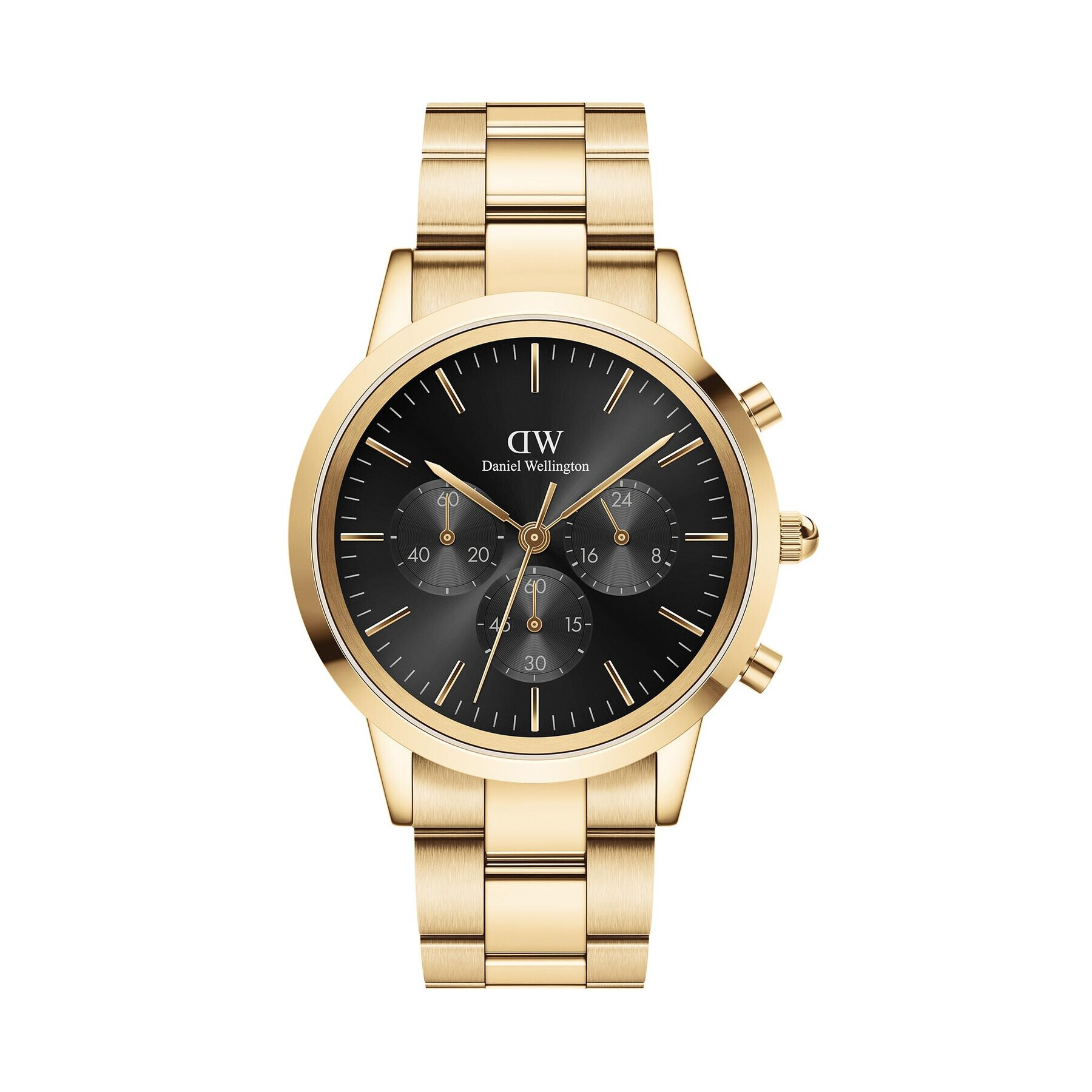 Daniel Wellington Часовник Iconic Chronograph DW00100641 Златист - Pepit.bg