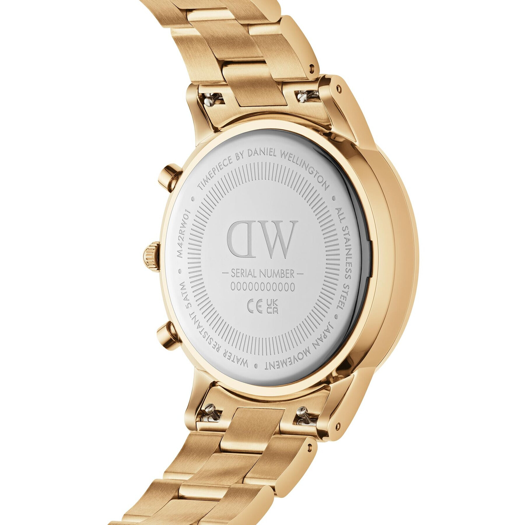 Daniel Wellington Часовник Iconic Chronograph DW00100641 Златист - Pepit.bg