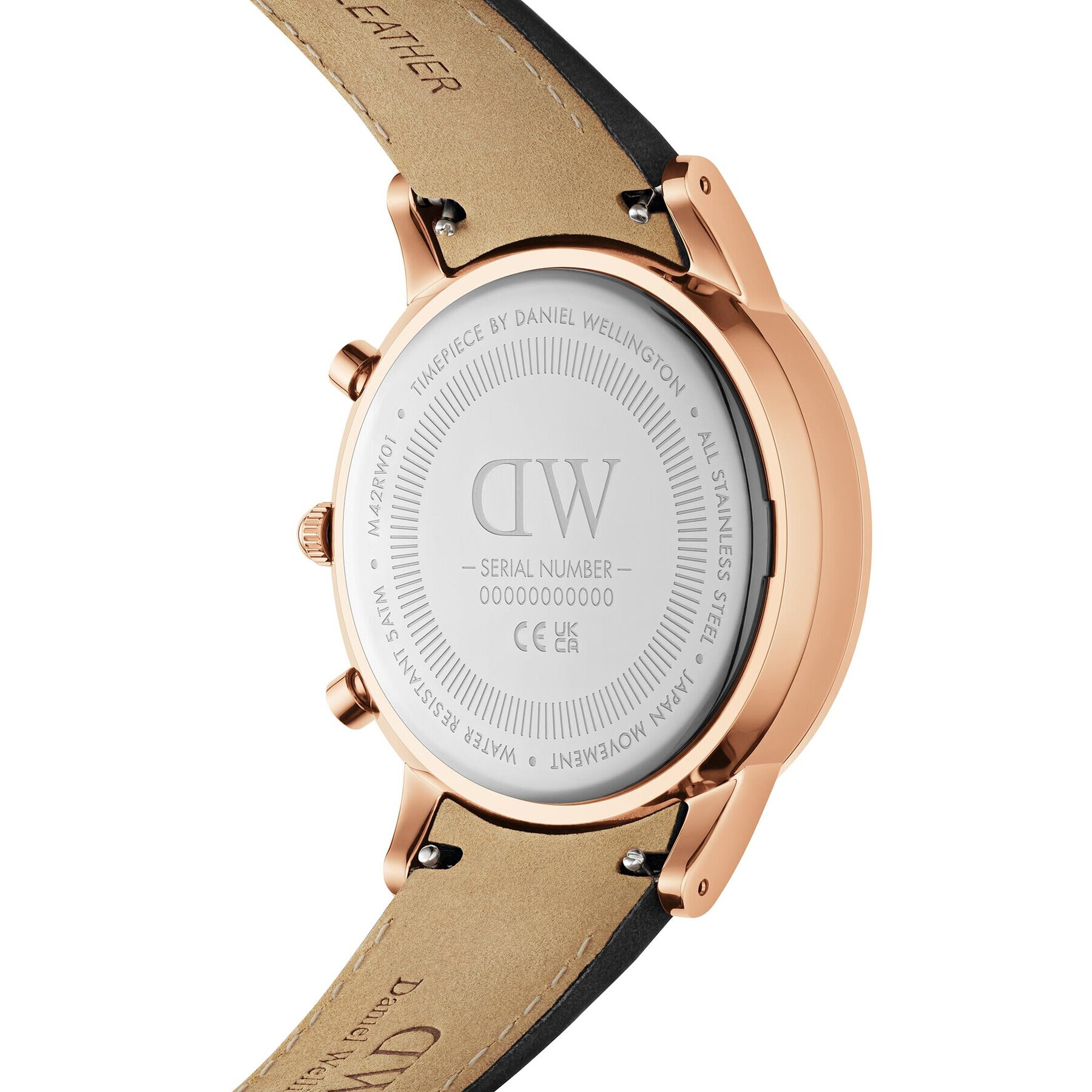 Daniel Wellington Часовник Iconic Chronograph DW00100646 Черен - Pepit.bg