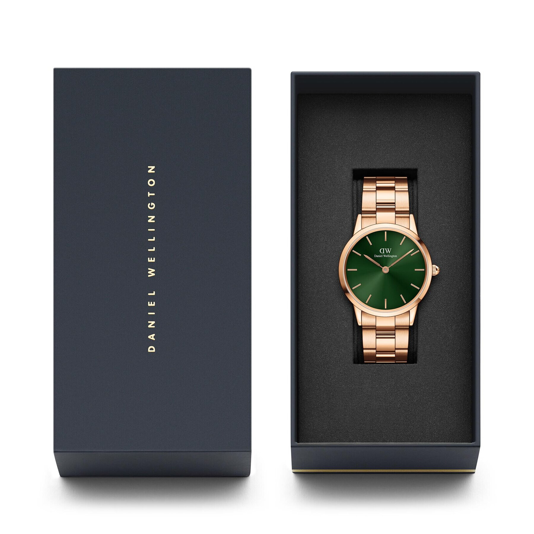 Daniel Wellington Часовник iconic Emerald DW00100419 Златист - Pepit.bg