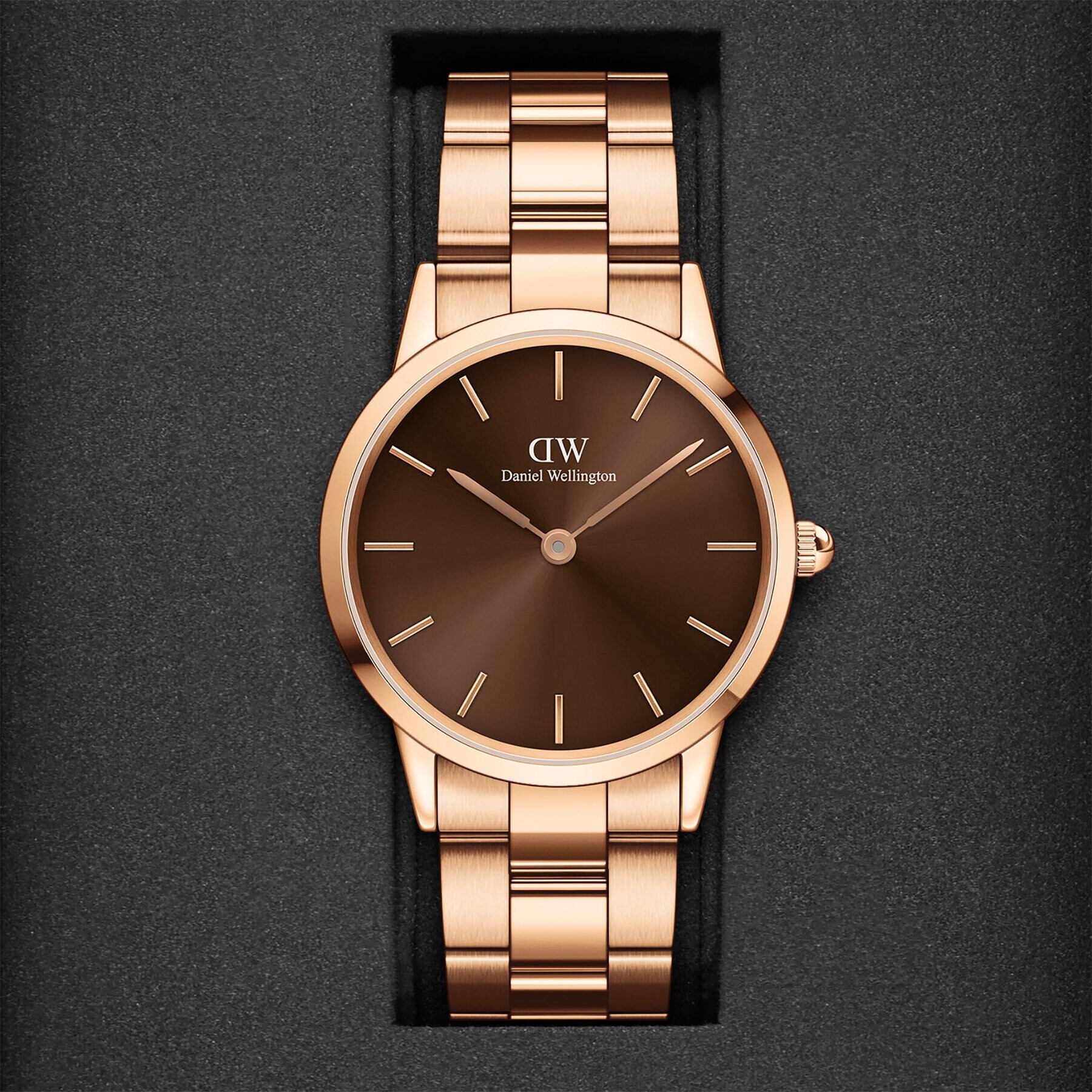 Daniel Wellington Часовник Iconic Link DW00100461 Златист - Pepit.bg