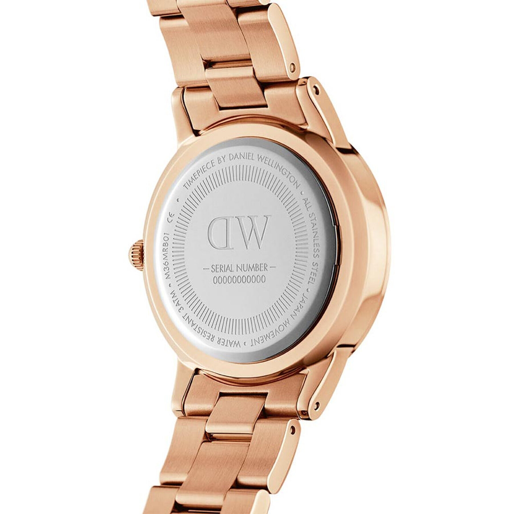 Daniel Wellington Часовник Link DW00100210 Златист - Pepit.bg