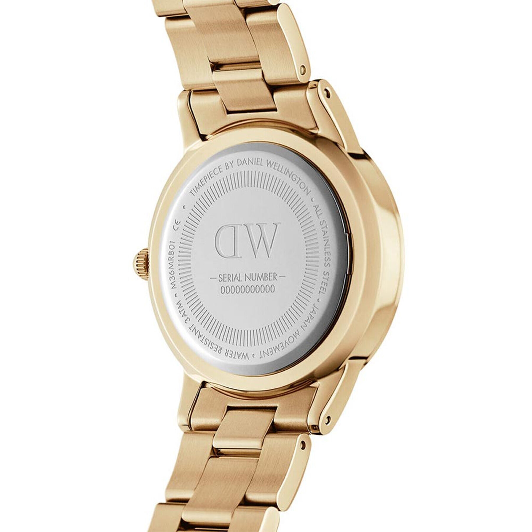 Daniel Wellington Часовник Link DW00100403 Златист - Pepit.bg
