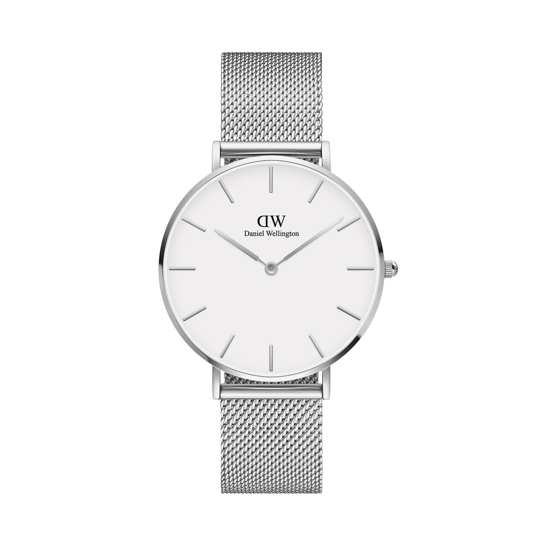 Daniel Wellington Часовник Petite DW00100306 Сребрист - Pepit.bg