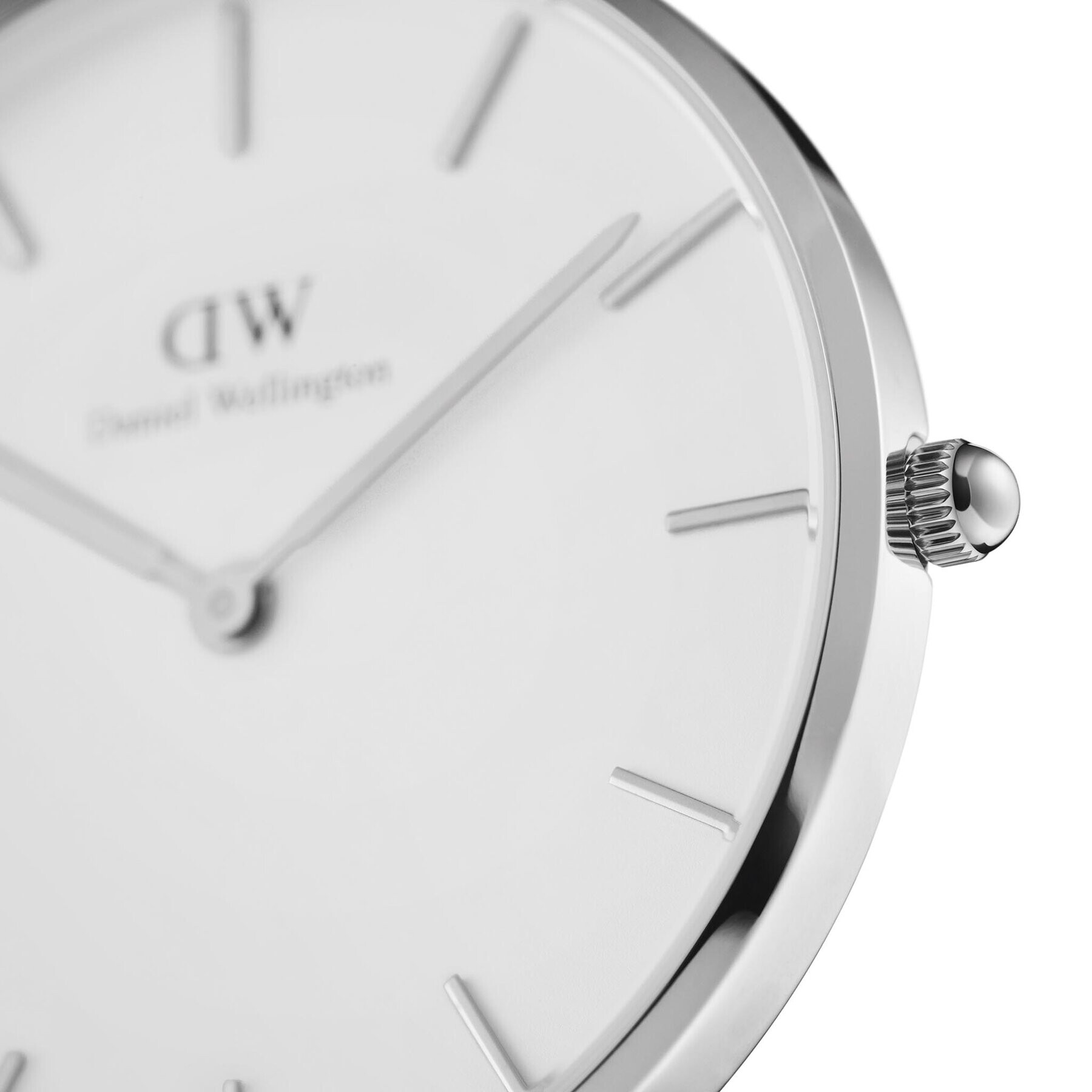 Daniel Wellington Часовник Petite DW00100306 Сребрист - Pepit.bg