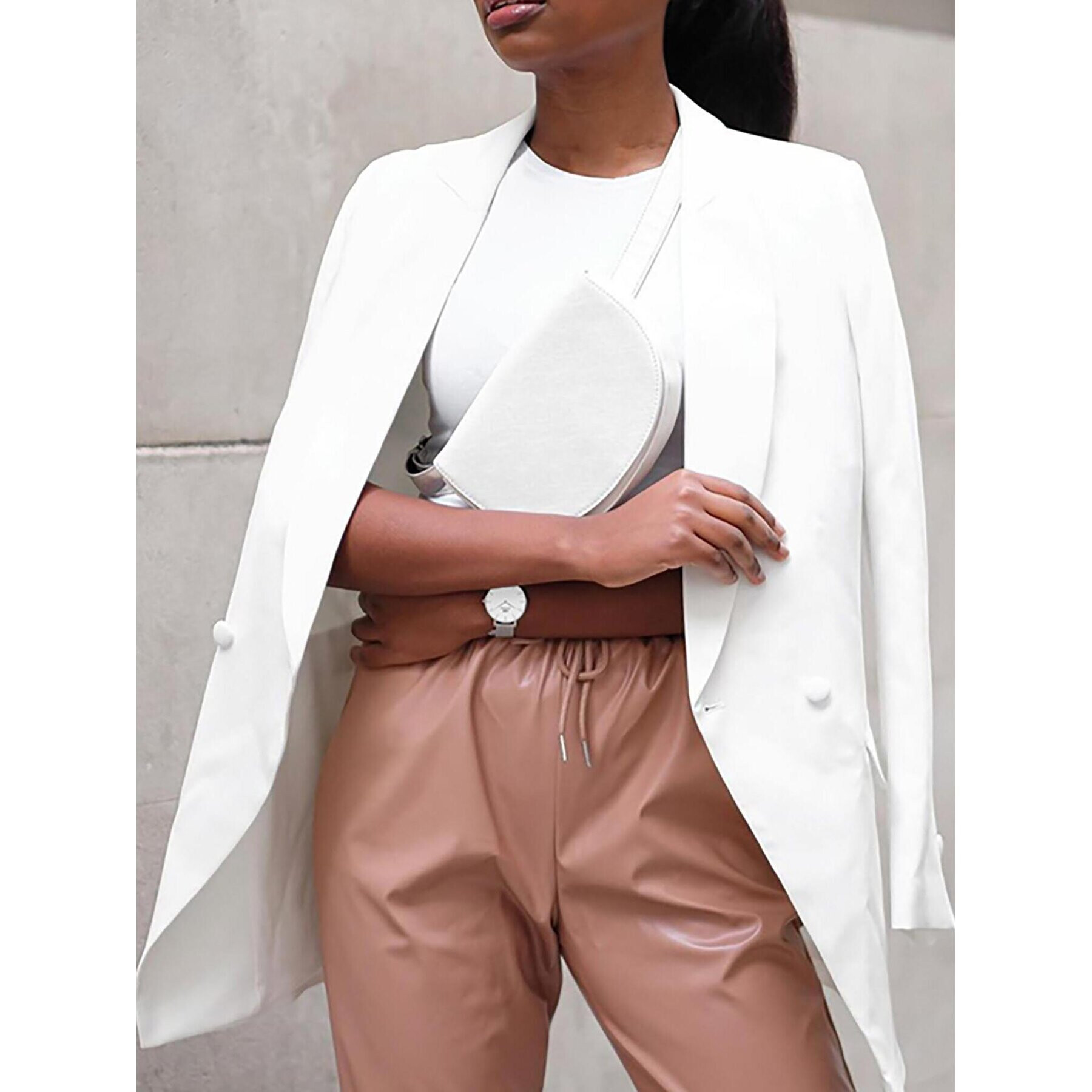 Daniel Wellington Часовник Petite DW00100306 Сребрист - Pepit.bg