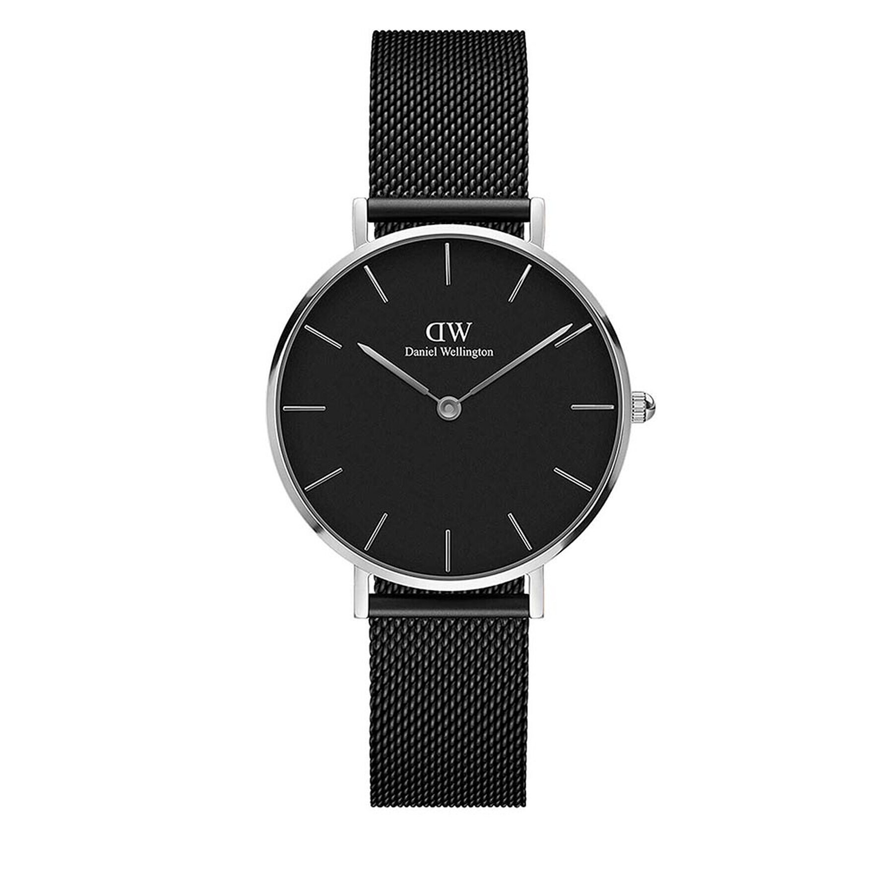 Daniel Wellington Часовник Petite DW00100308 Черен - Pepit.bg