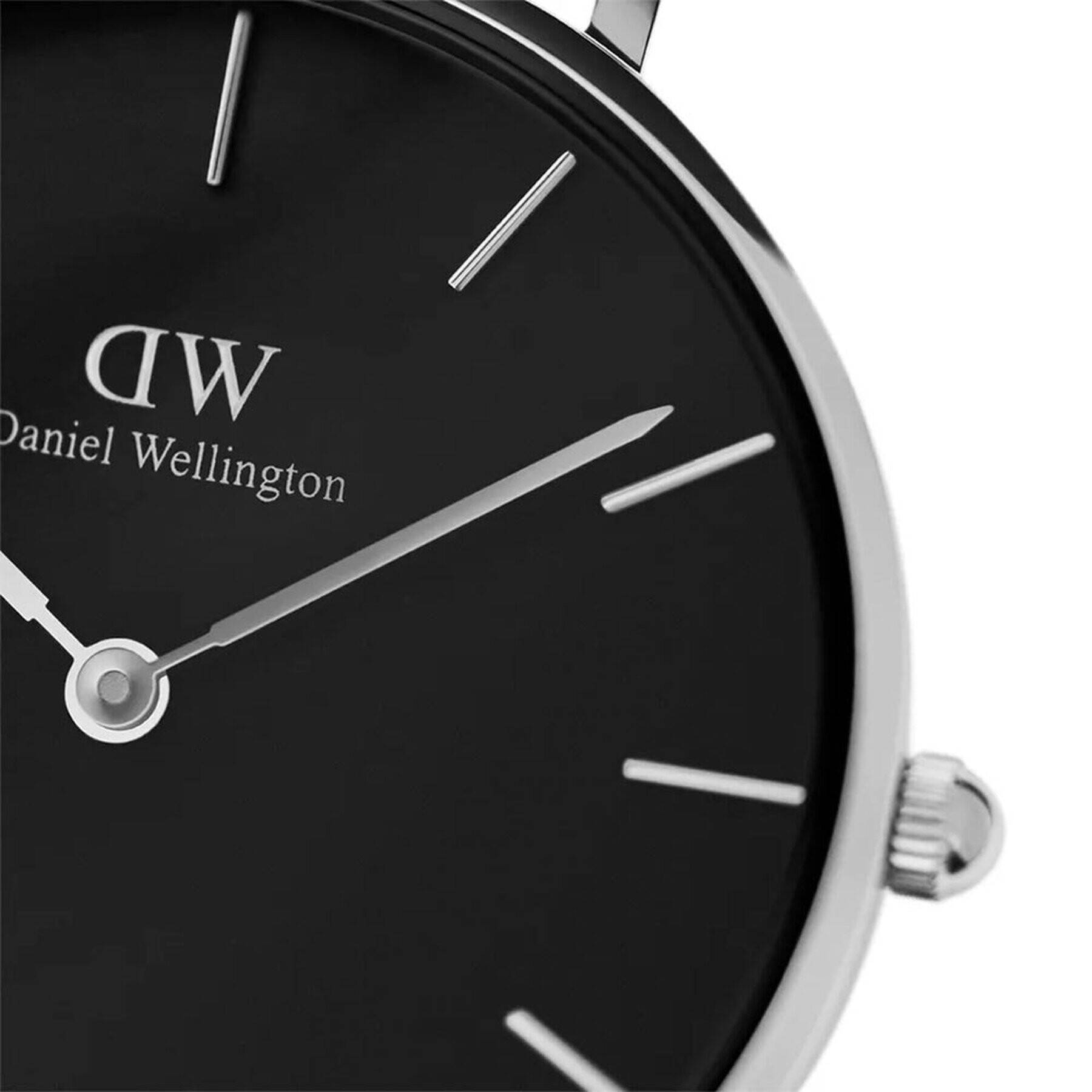 Daniel Wellington Часовник Petite DW00100308 Черен - Pepit.bg