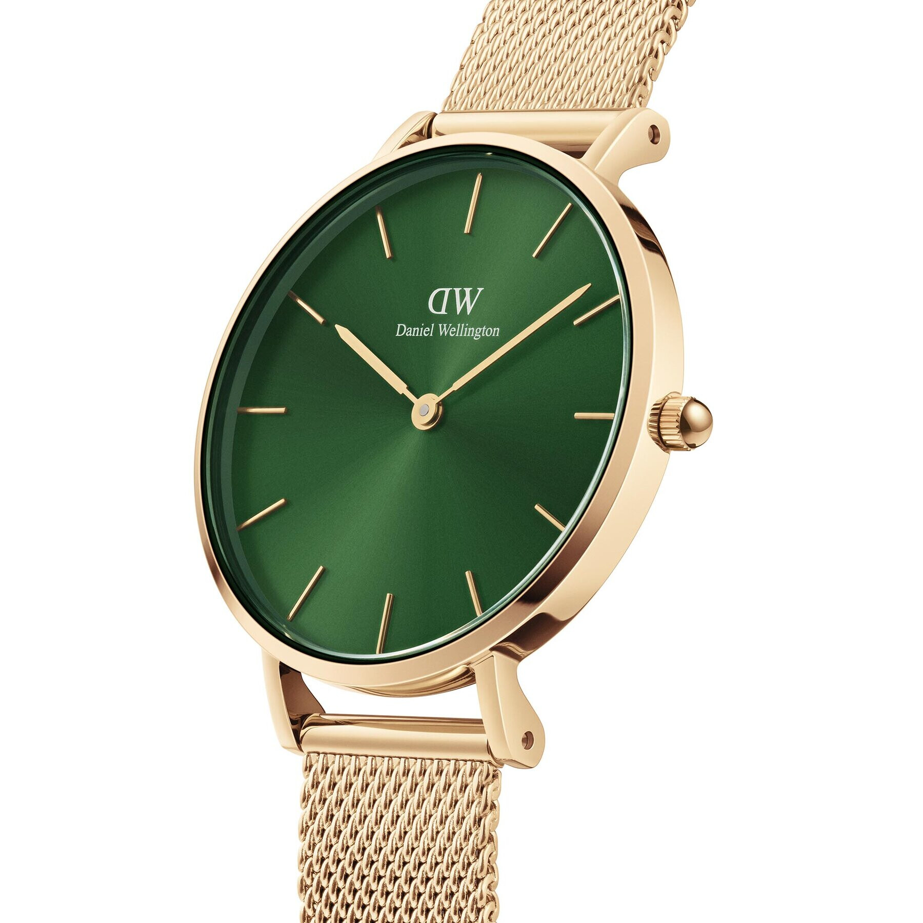 Daniel Wellington Часовник Petite DW00100480 Златист - Pepit.bg