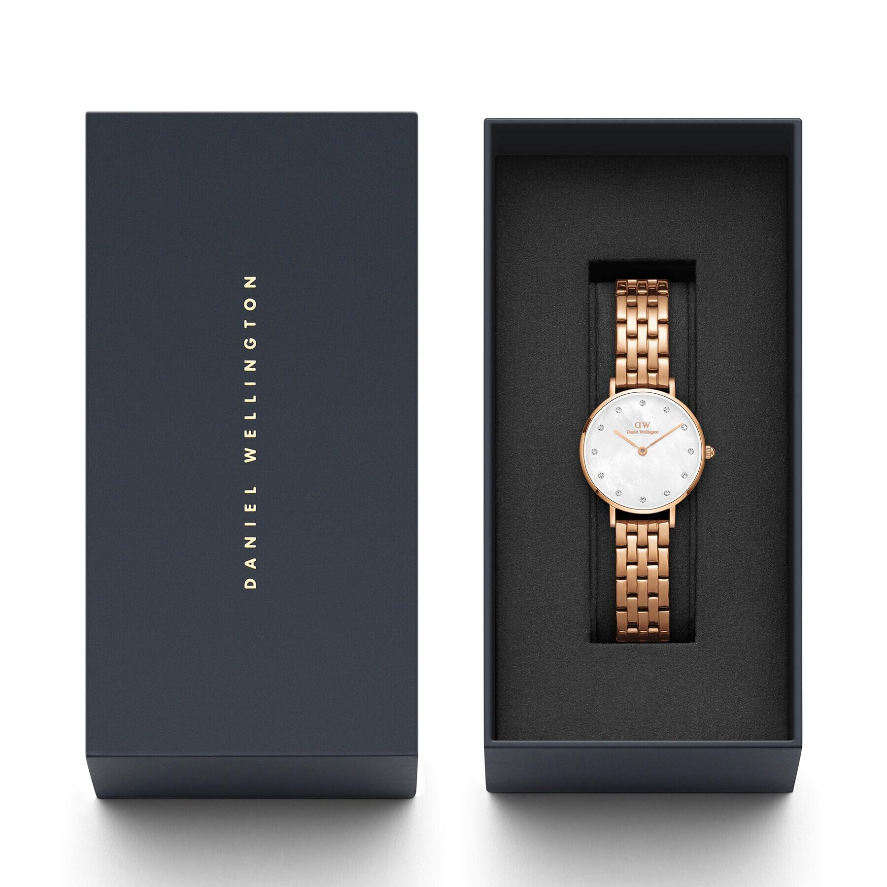 Daniel Wellington Часовник Petite DW00100613 Златист - Pepit.bg