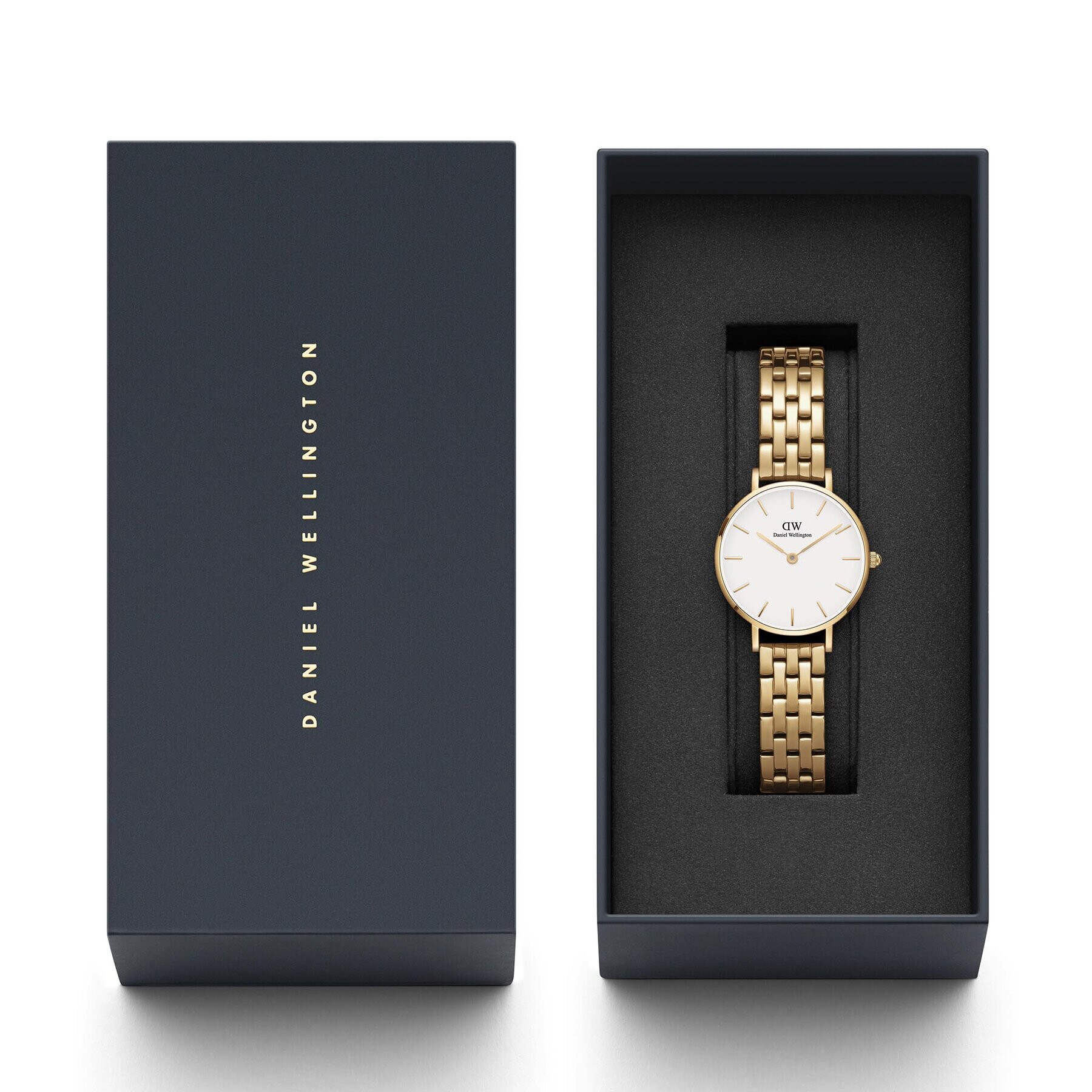 Daniel Wellington Часовник Petite DW00100614 Златист - Pepit.bg