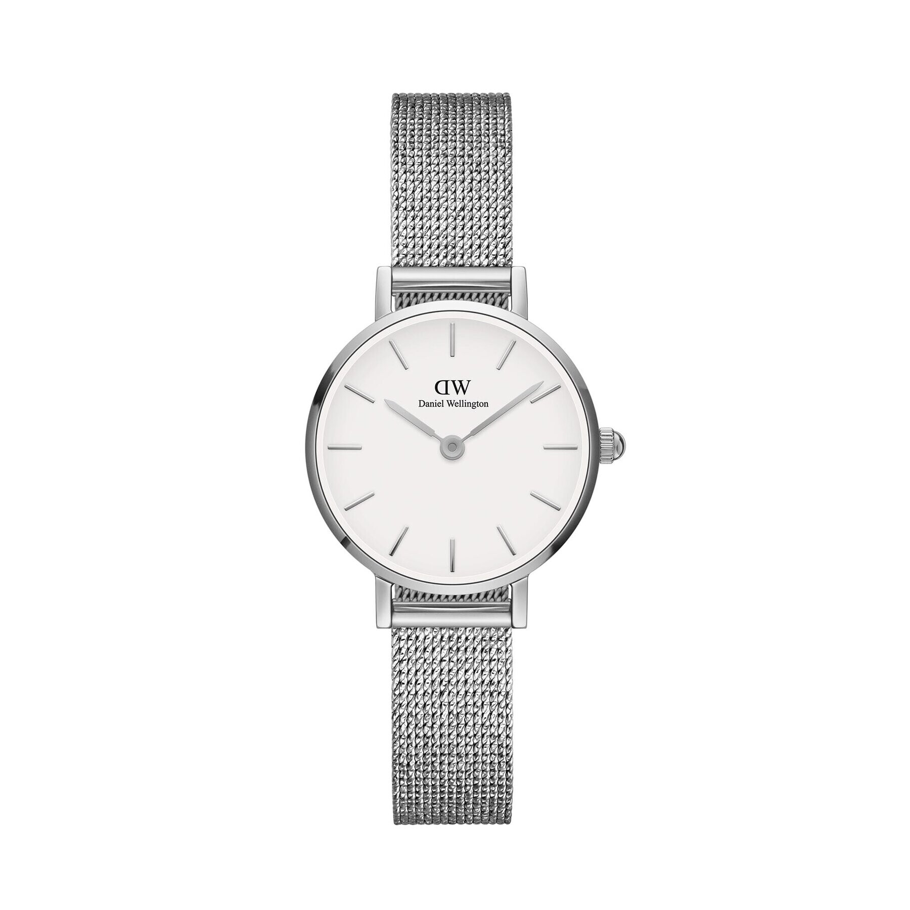 Daniel Wellington Часовник Petite Pressed DW00100442 Сребрист - Pepit.bg