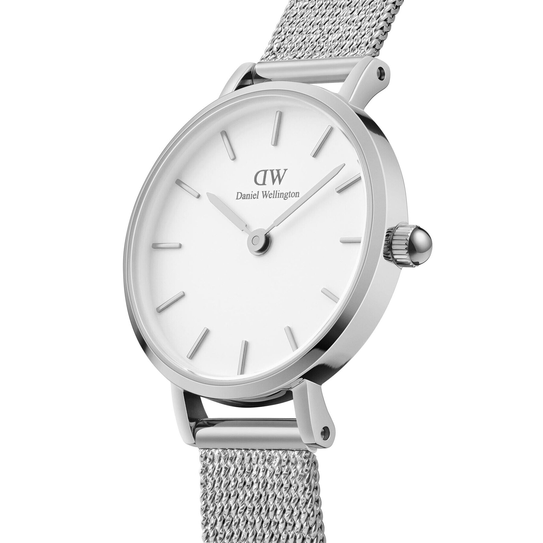 Daniel Wellington Часовник Petite Pressed DW00100442 Сребрист - Pepit.bg