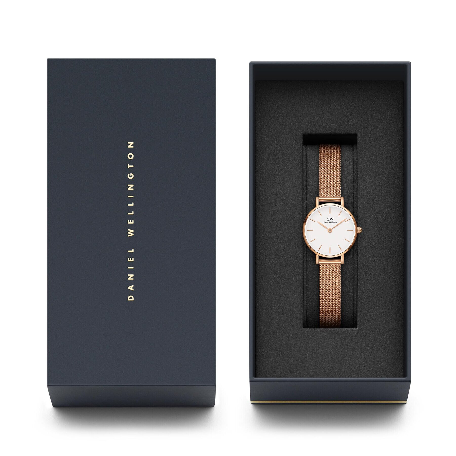 Daniel Wellington Часовник Petite Pressed DW00100447 Златист - Pepit.bg