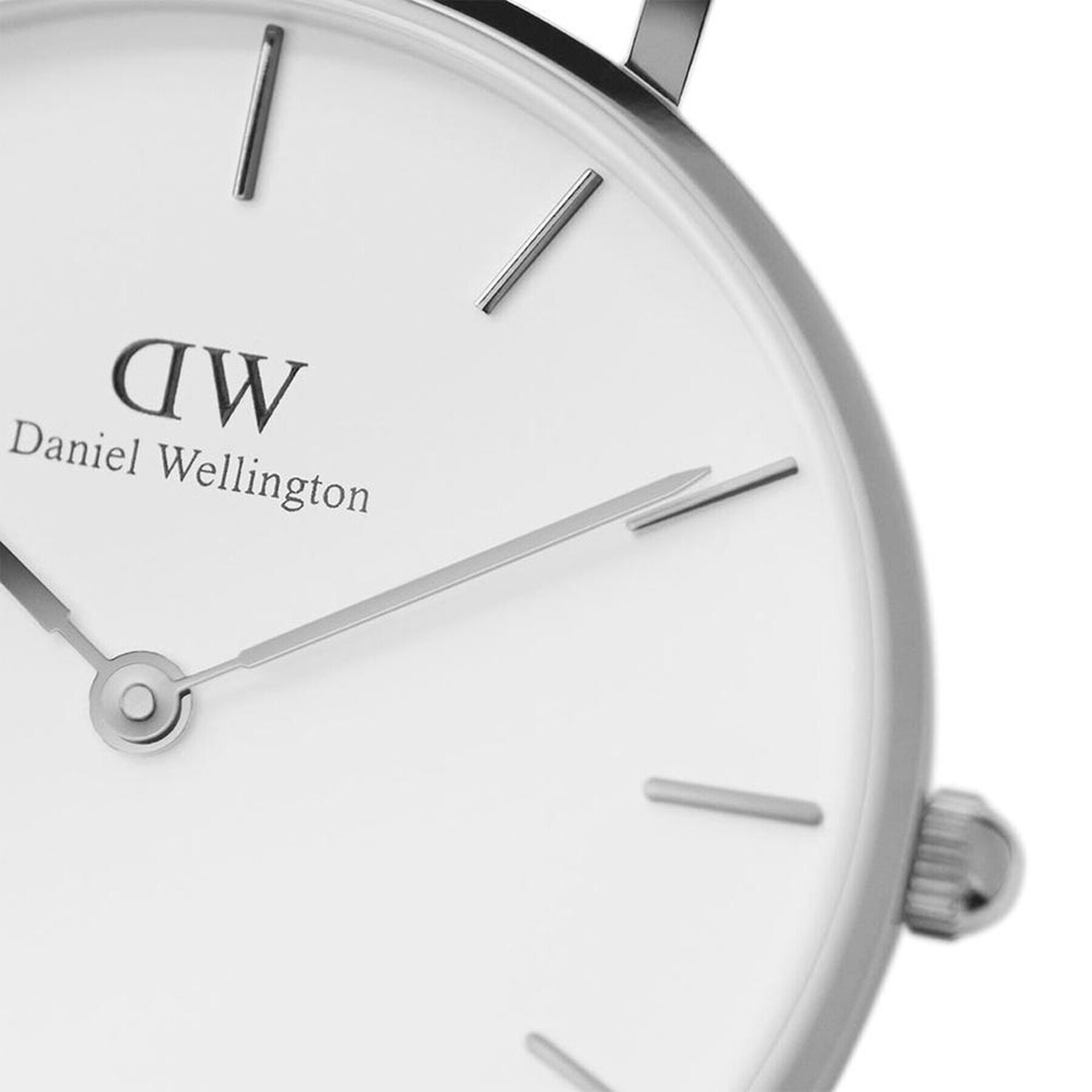 Daniel Wellington Часовник Petite Sterling DW00100164 Сребрист - Pepit.bg