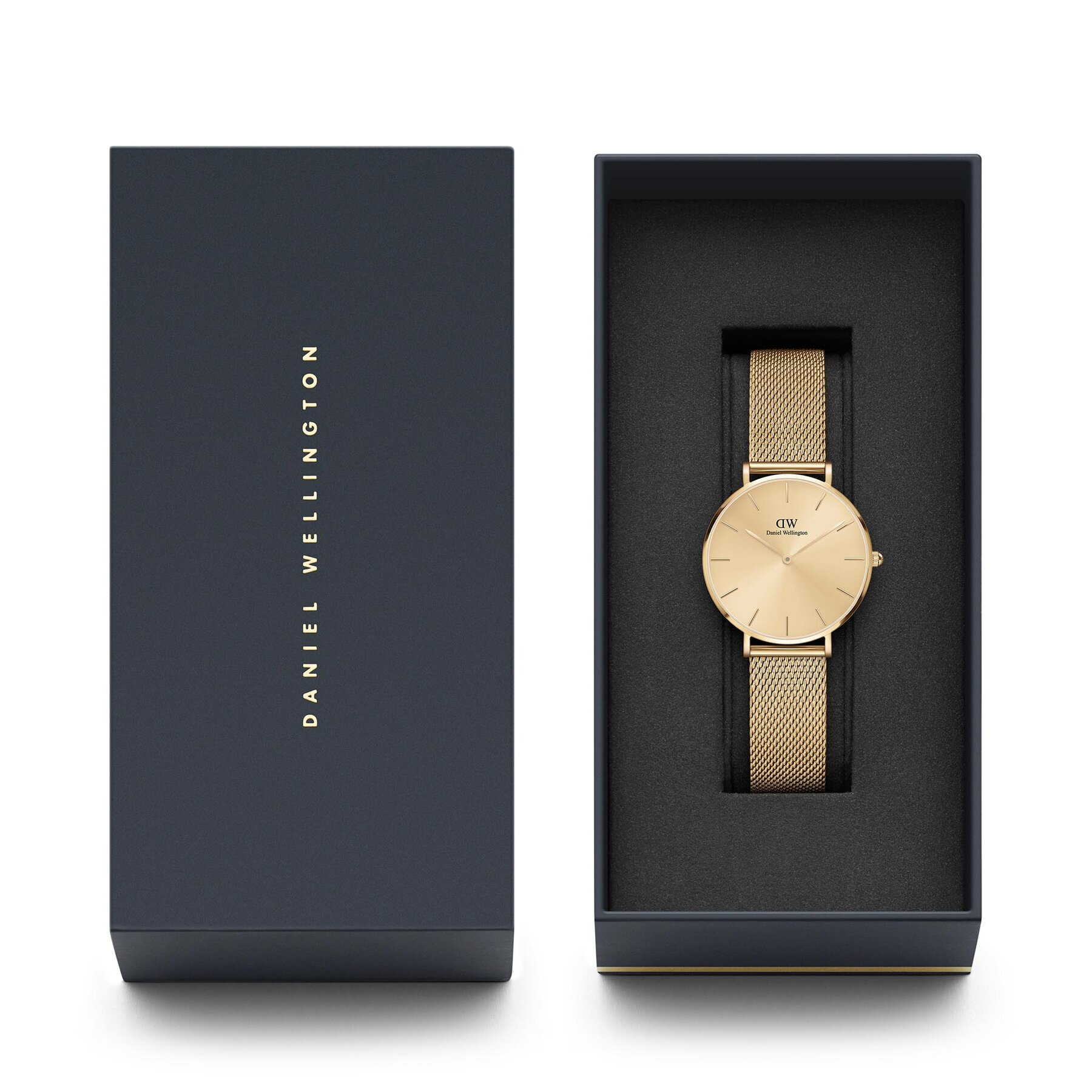 Daniel Wellington Часовник Petite Unitone DW00100474 Златист - Pepit.bg