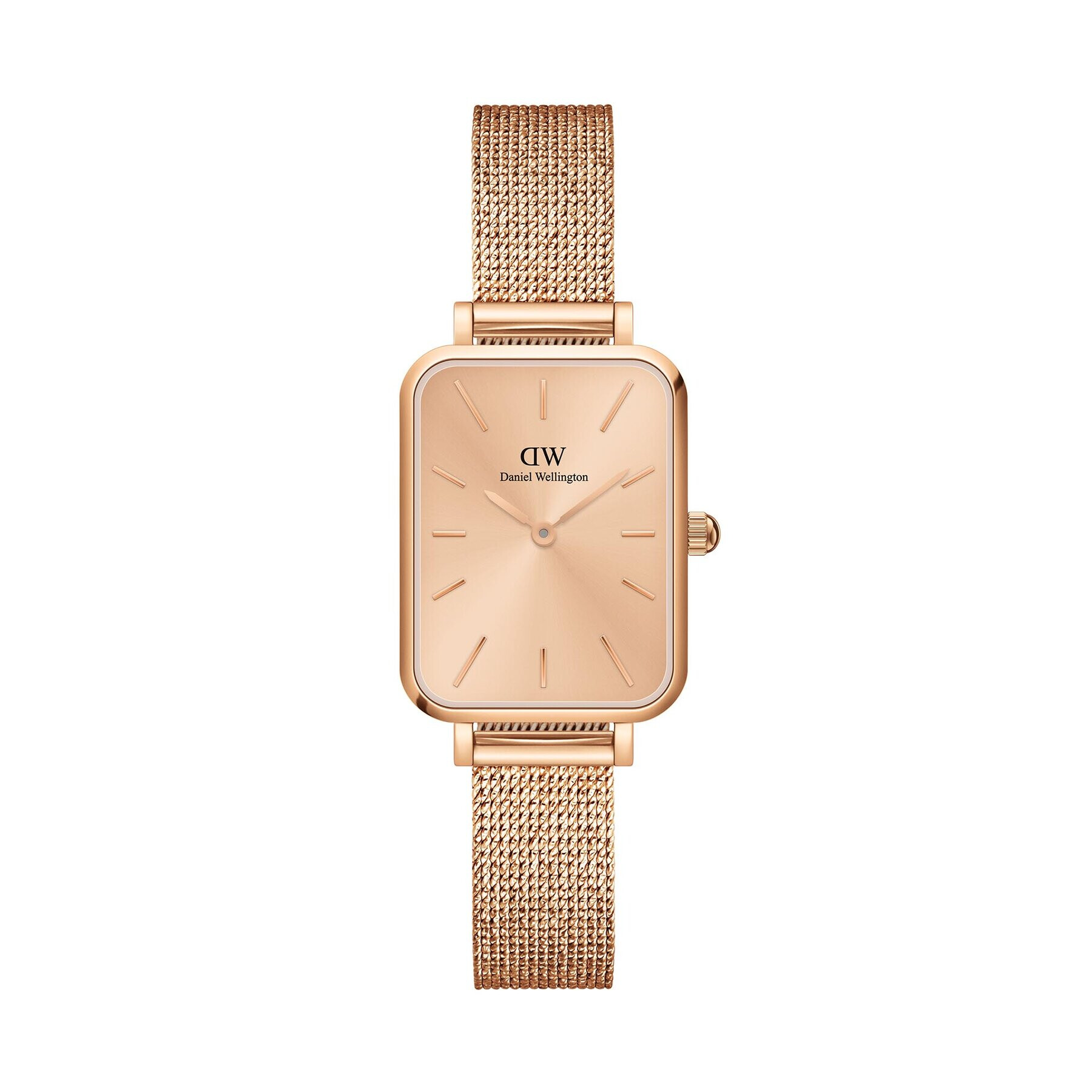 Daniel Wellington Часовник Quadro DW00100484 Розов - Pepit.bg