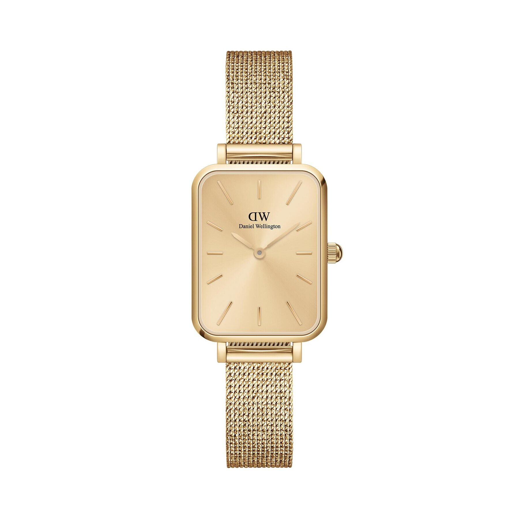 Daniel Wellington Часовник Quadro DW00100485 Златист - Pepit.bg