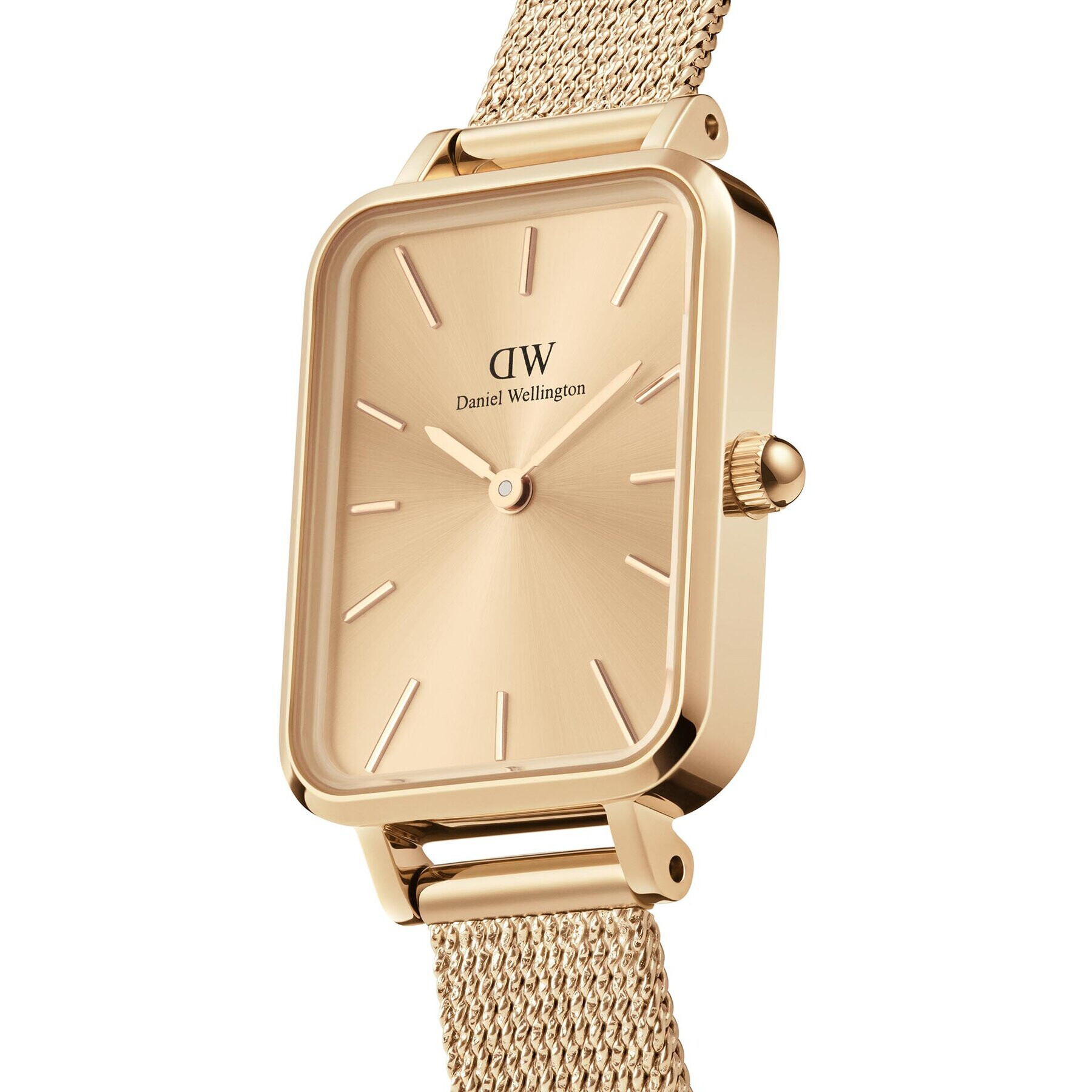 Daniel Wellington Часовник Quadro DW00100485 Златист - Pepit.bg