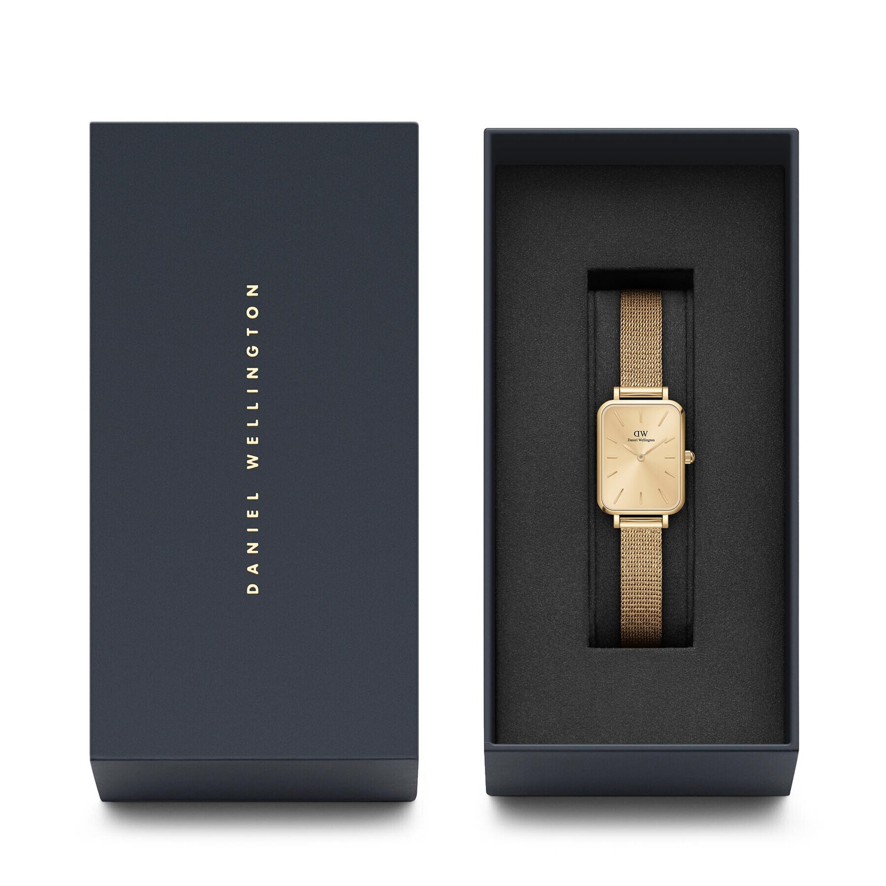 Daniel Wellington Часовник Quadro DW00100485 Златист - Pepit.bg