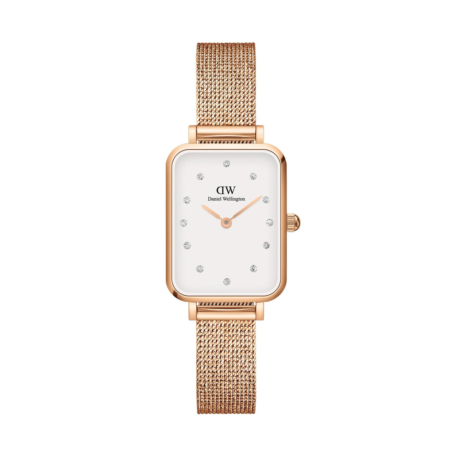 Daniel Wellington Часовник Quadro DW00100527 Златист - Pepit.bg