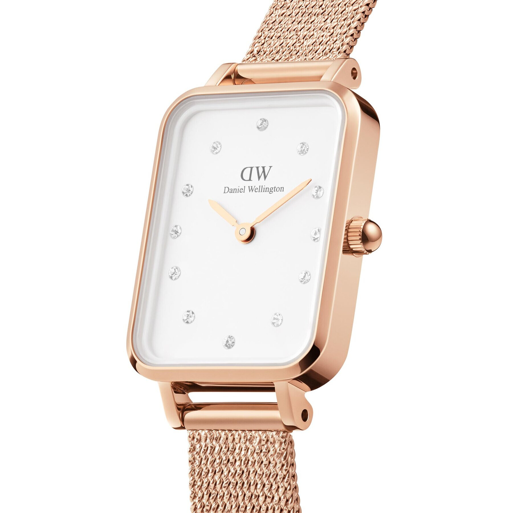 Daniel Wellington Часовник Quadro DW00100527 Златист - Pepit.bg