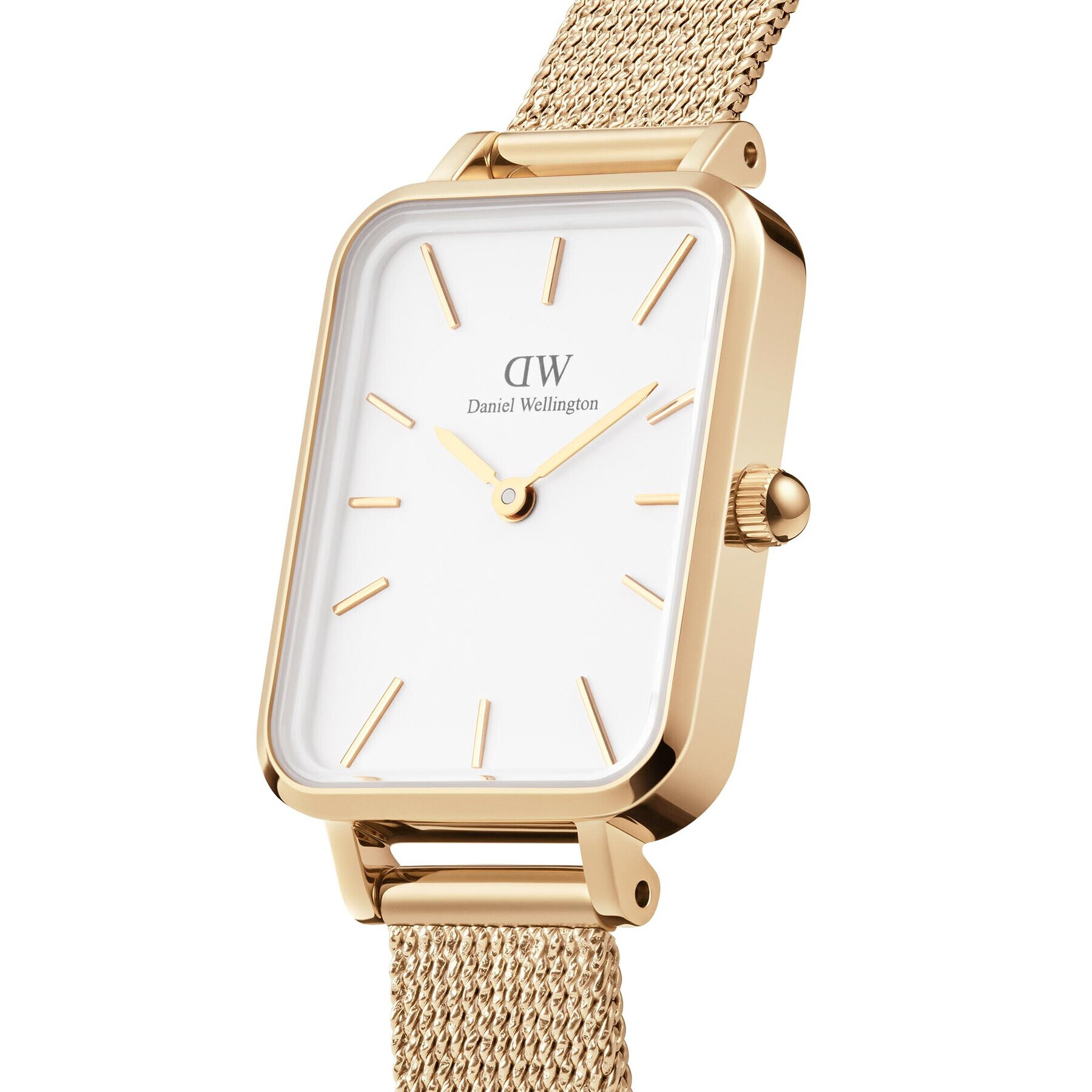 Daniel Wellington Часовник Quadro DW00100556 Златист - Pepit.bg