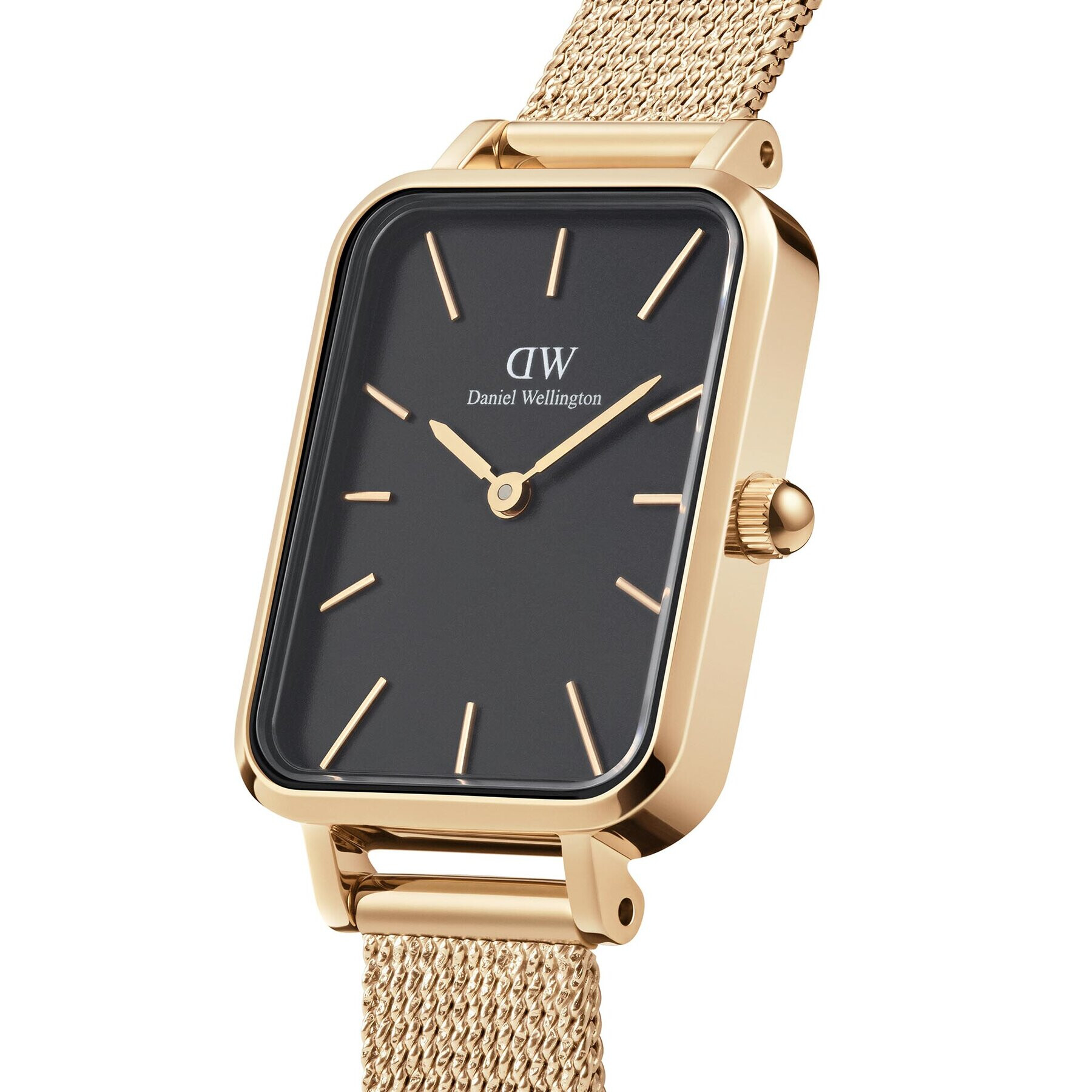 Daniel Wellington Часовник Quadro DW00100557 Златист - Pepit.bg