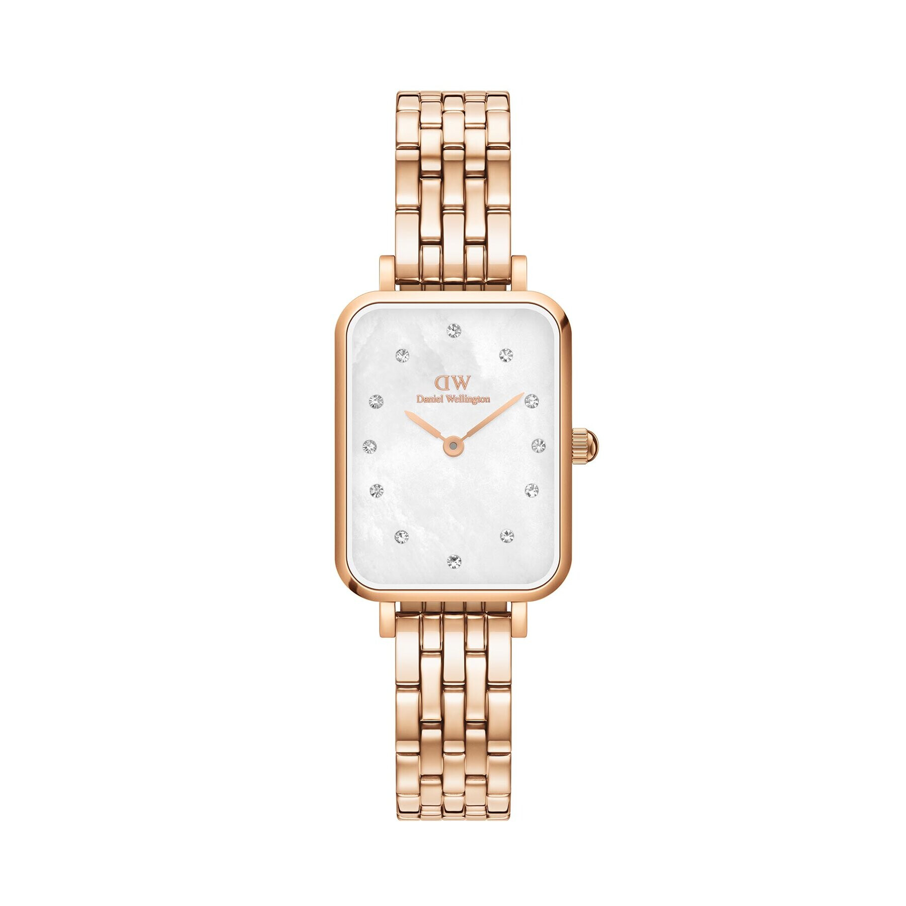 Daniel Wellington Часовник Quadro DW00100620 Златист - Pepit.bg