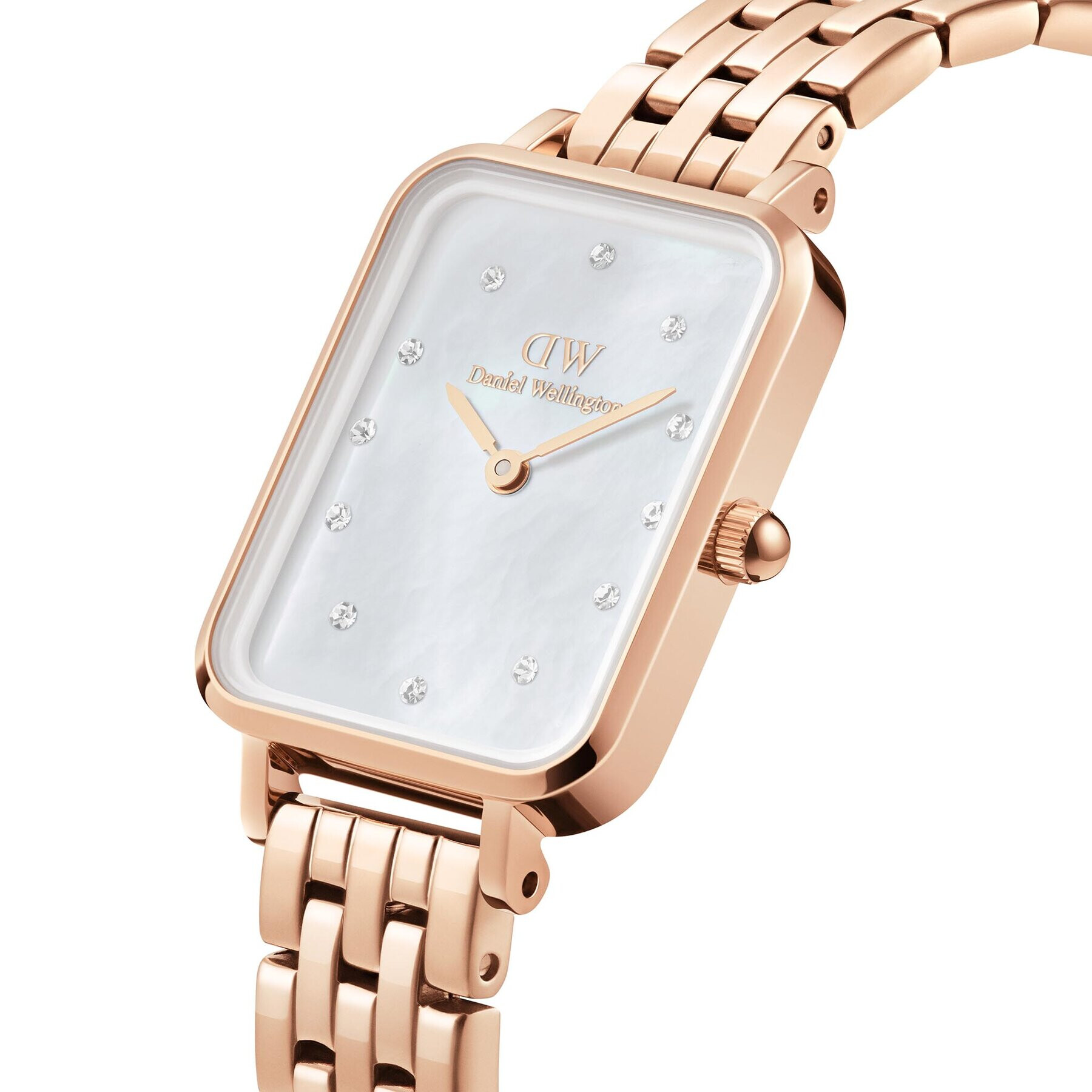 Daniel Wellington Часовник Quadro DW00100620 Златист - Pepit.bg