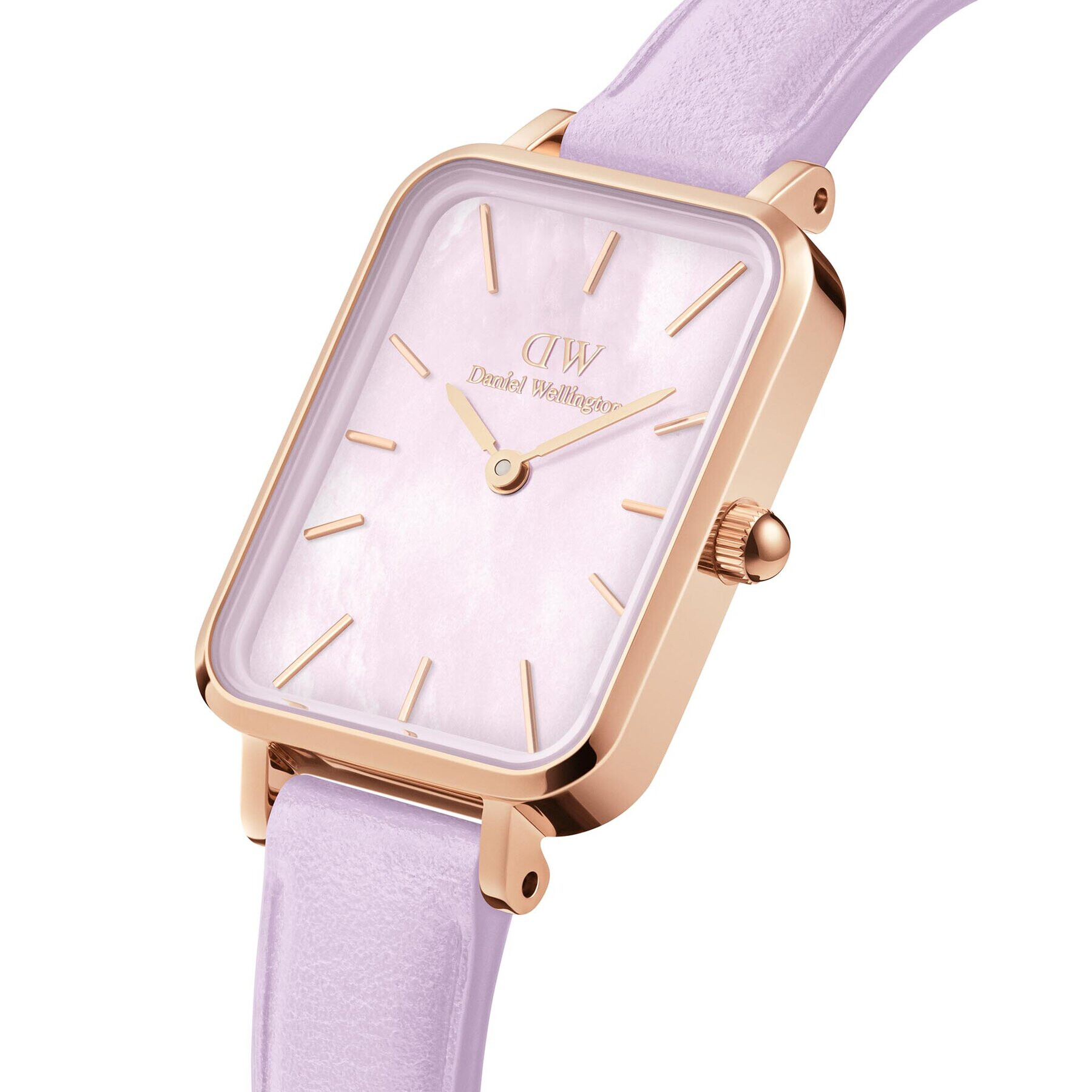 Daniel Wellington Часовник Quadro DW00100637 Виолетов - Pepit.bg