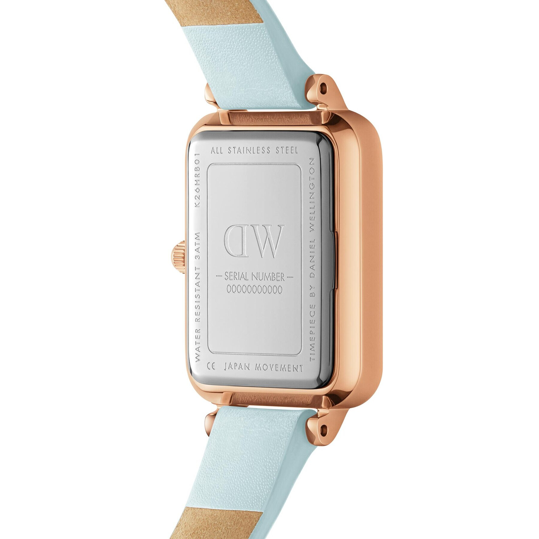 Daniel Wellington Часовник Quadro DW00100638 Син - Pepit.bg