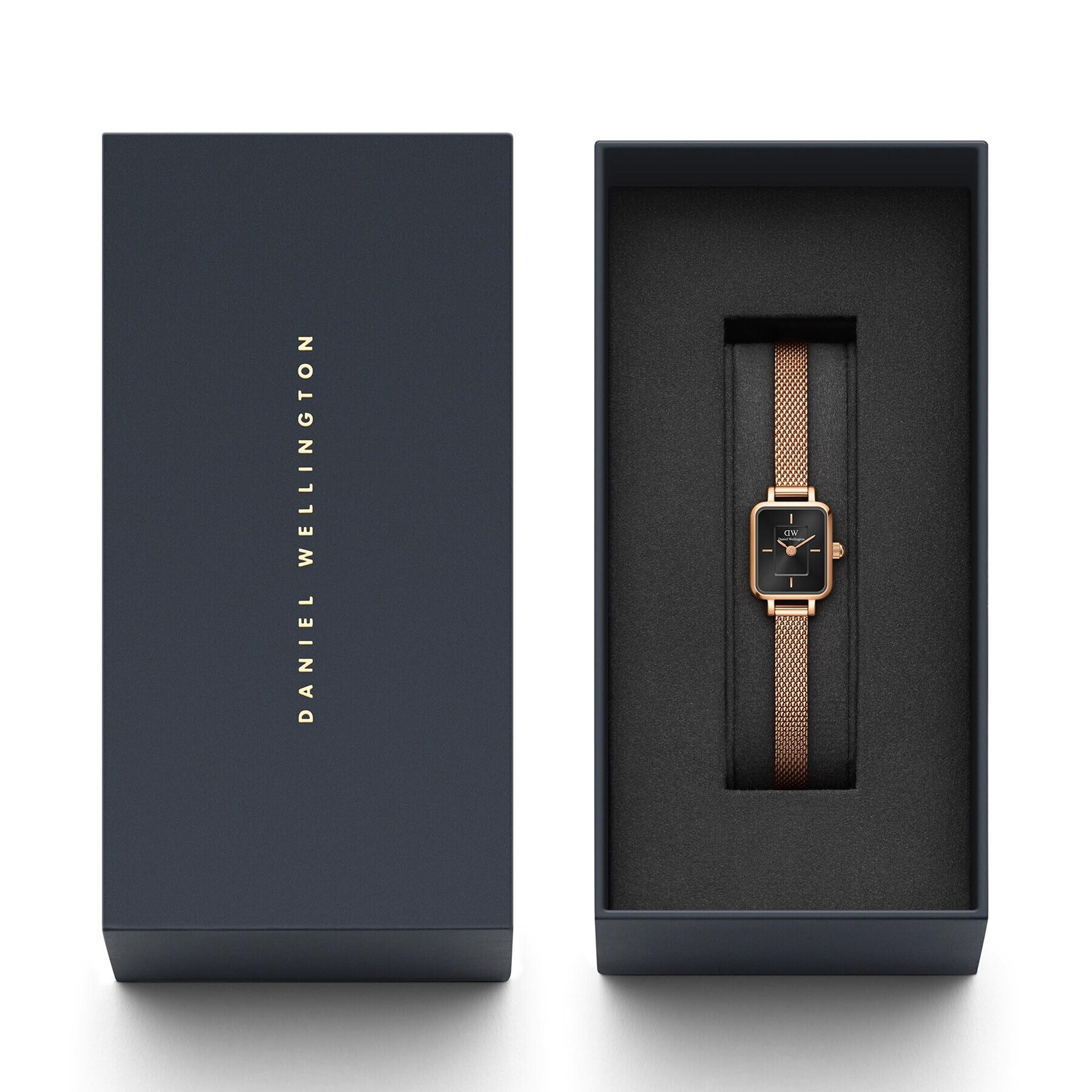 Daniel Wellington Часовник Quadro Mini DW00100647 Златист - Pepit.bg