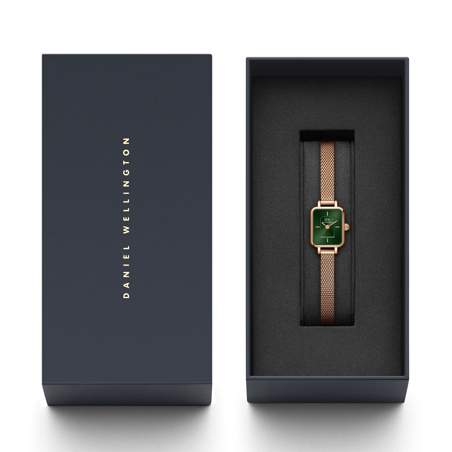 Daniel Wellington Часовник Quadro Mini DW00100648 Златист - Pepit.bg