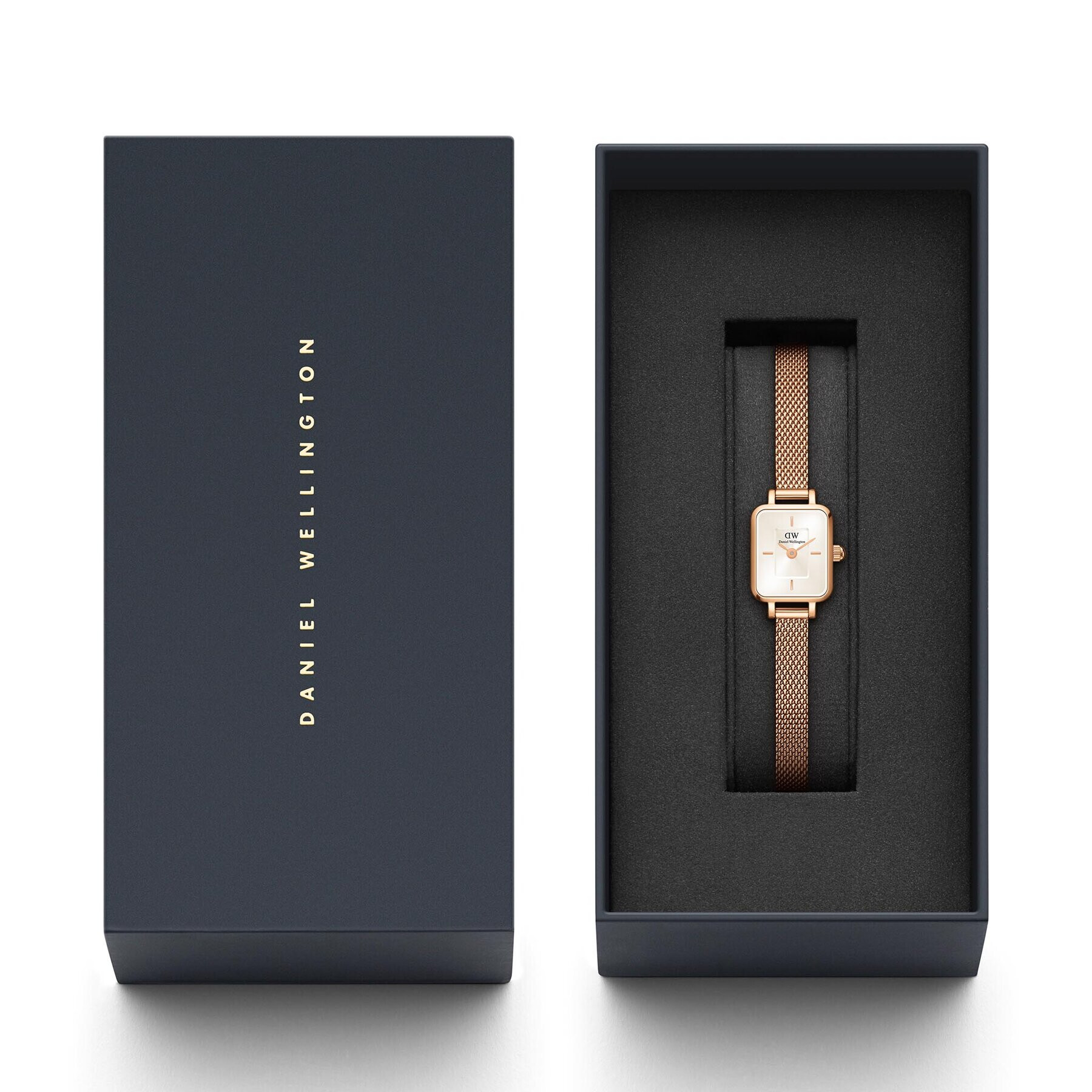 Daniel Wellington Часовник Quadro Mini DW00100651 Златист - Pepit.bg