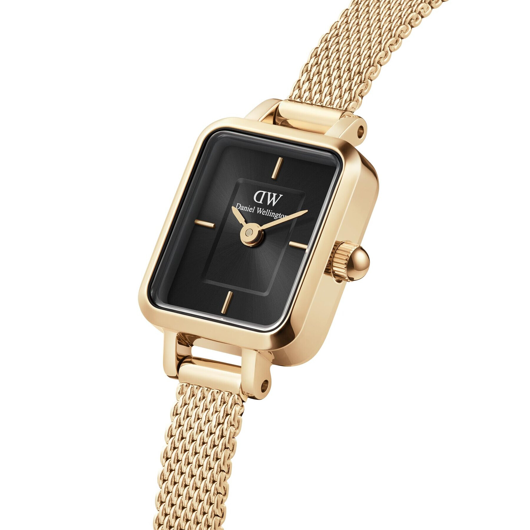 Daniel Wellington Часовник Quadro Mini DW00100652 Златист - Pepit.bg