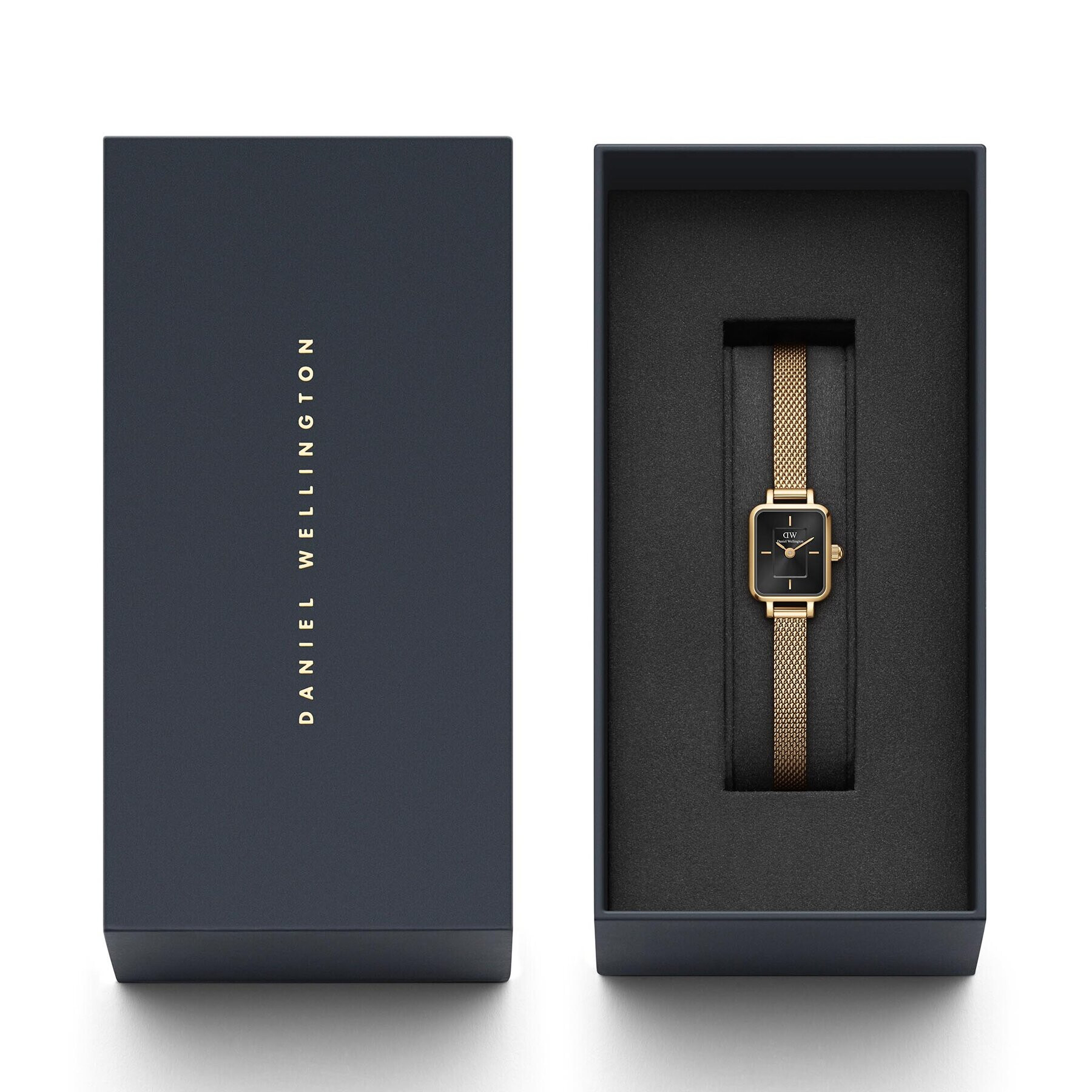 Daniel Wellington Часовник Quadro Mini DW00100652 Златист - Pepit.bg