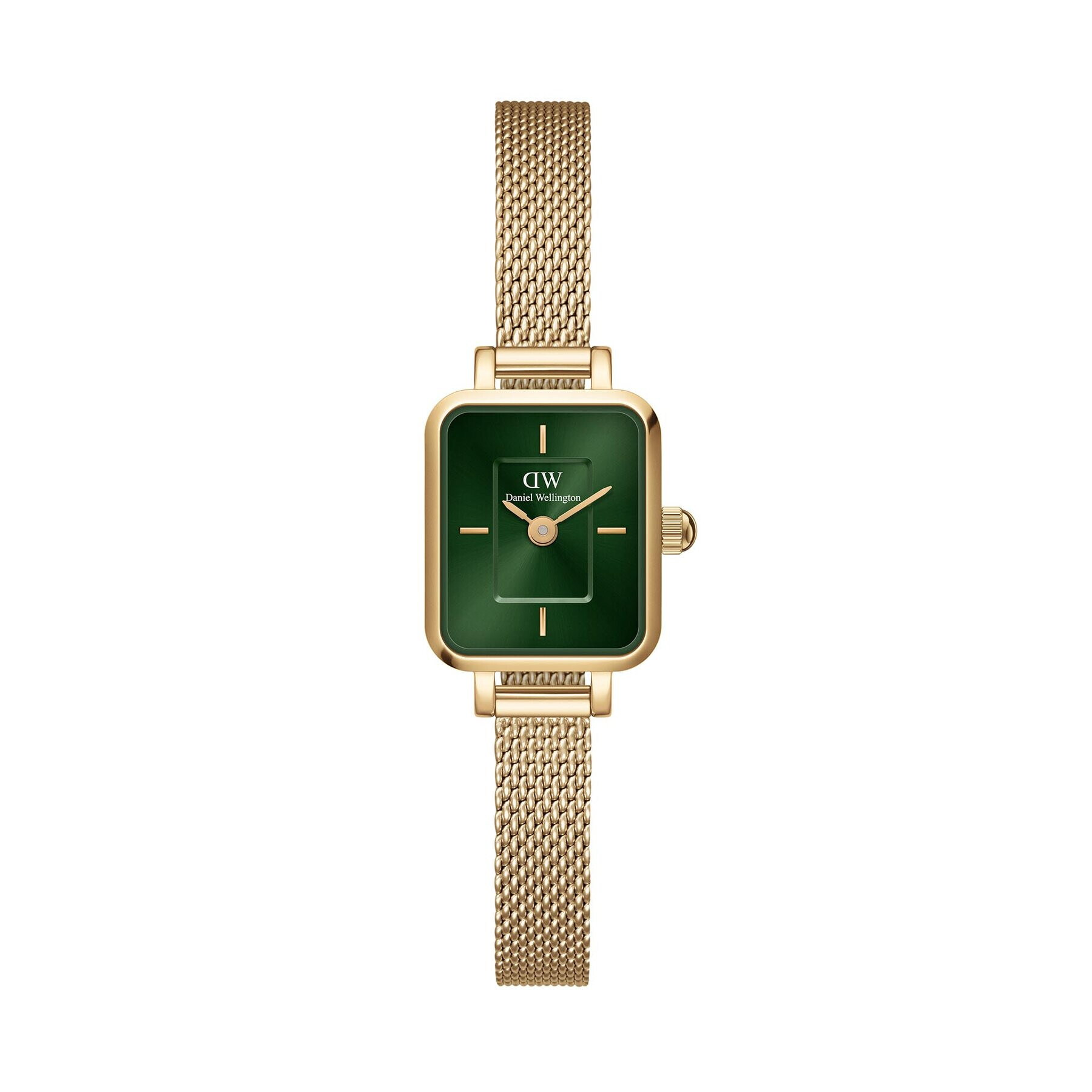 Daniel Wellington Часовник Quadro Mini Evergold DW00100653 Златист - Pepit.bg