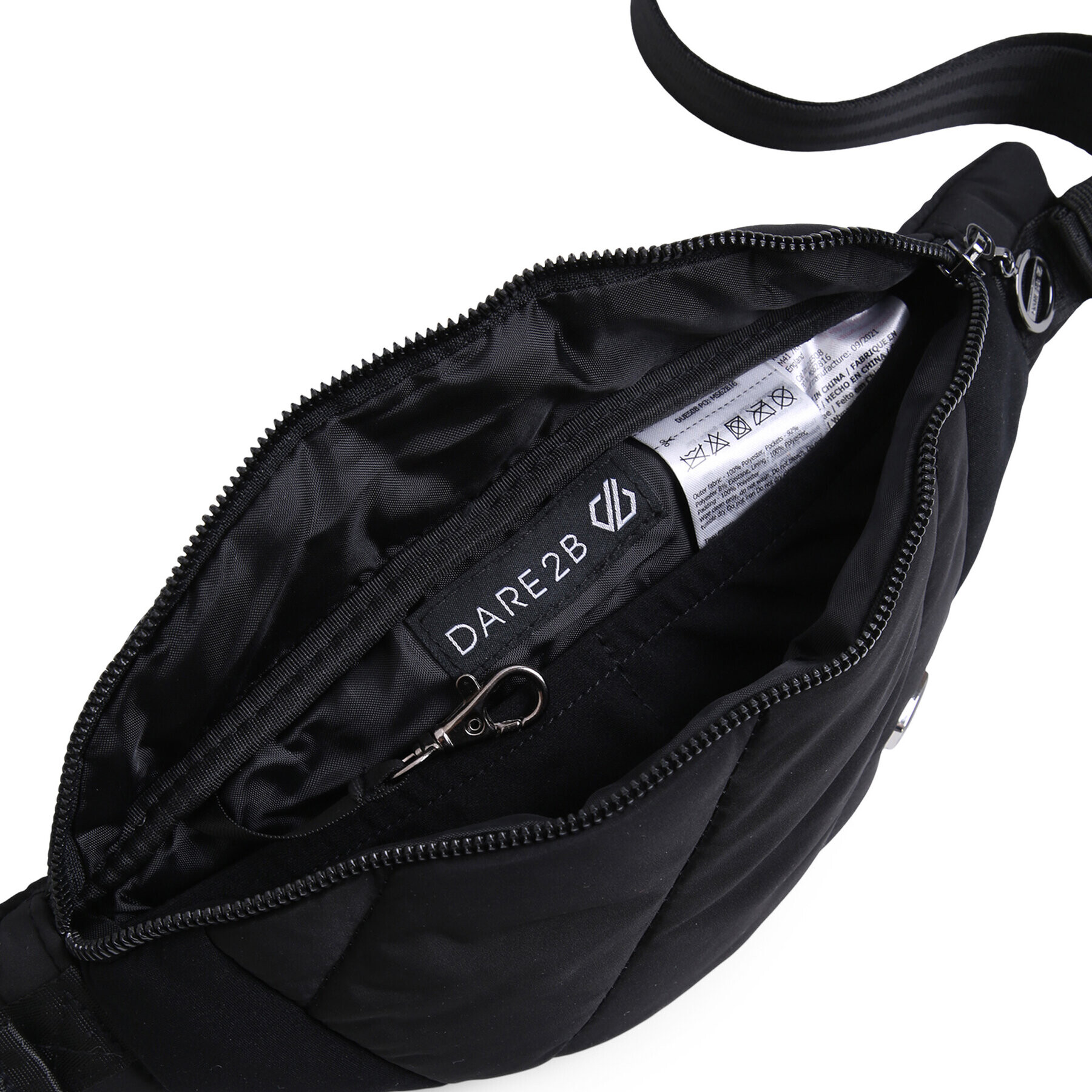 Dare2B Чанта за кръст Luxe Bum Bag DUE508 Черен - Pepit.bg