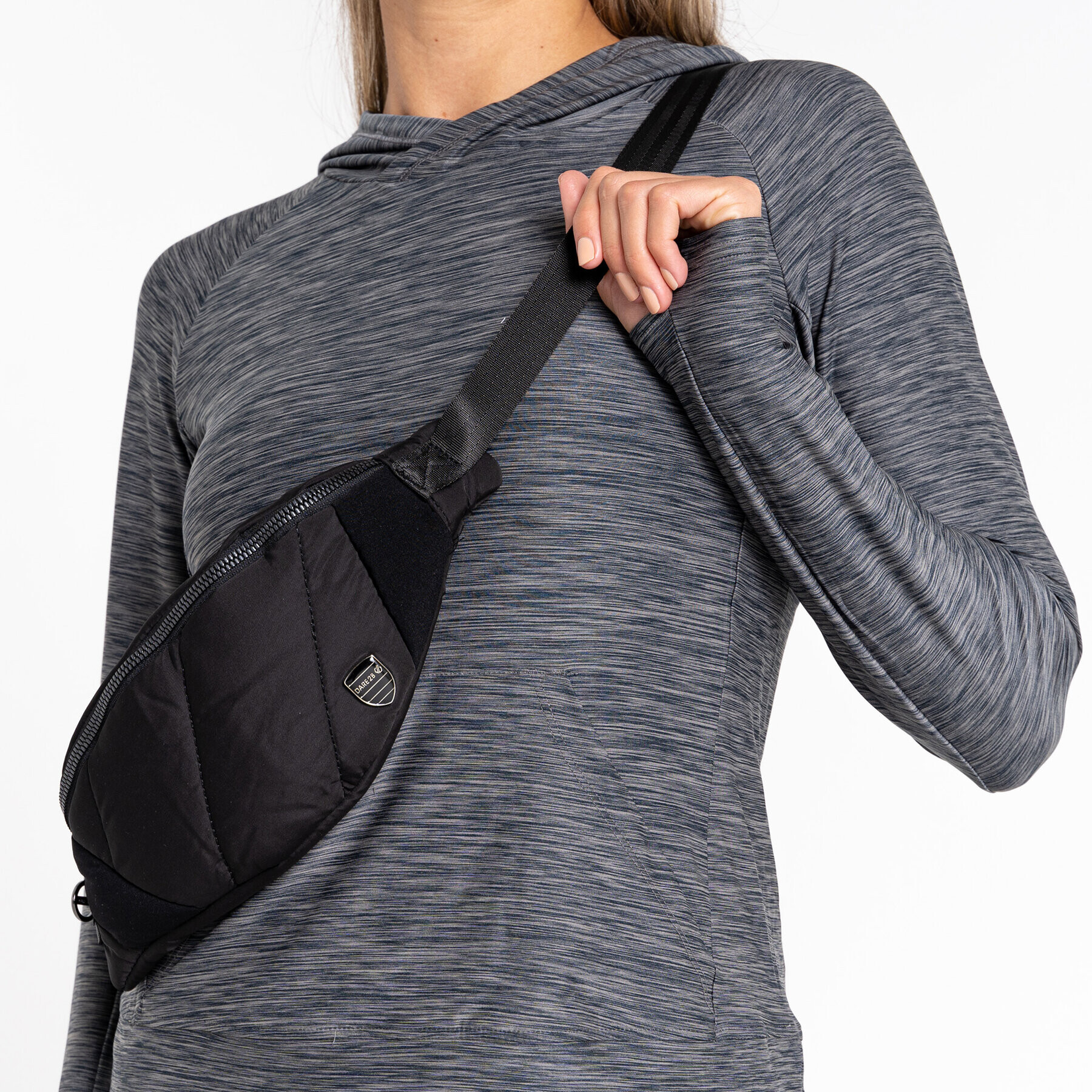 Dare2B Чанта за кръст Luxe Bum Bag DUE508 Черен - Pepit.bg
